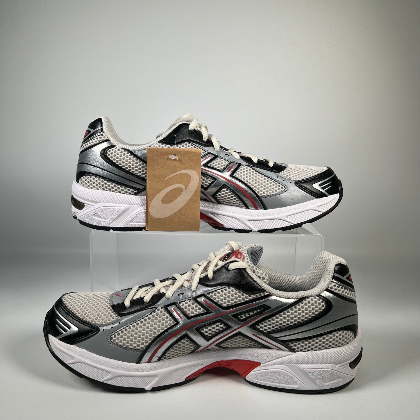 Asics Gel-1130 Smoke Grey Pure Silver Red (2025) Size 11 NEW s18314