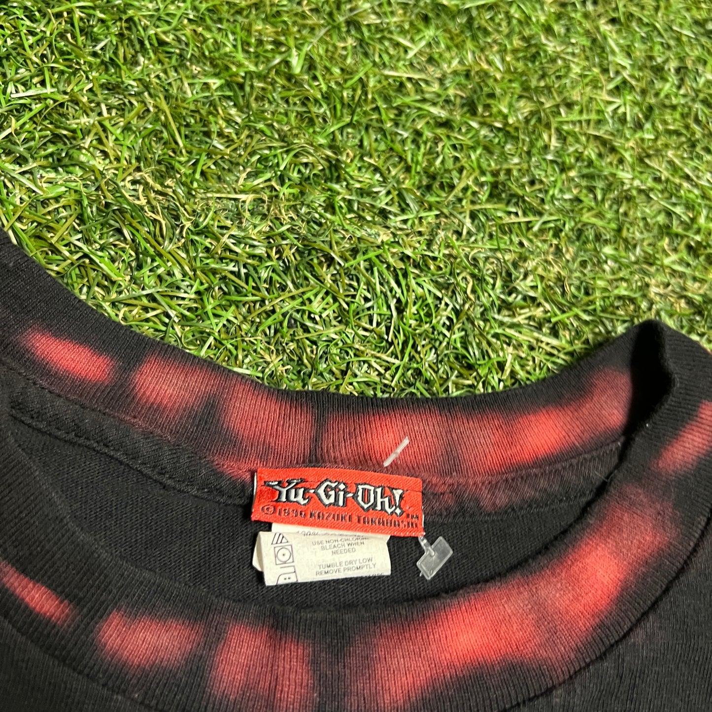 1990s Yu-Gi-Ho Yami Yugi Black Tee Size Medium USED v15851