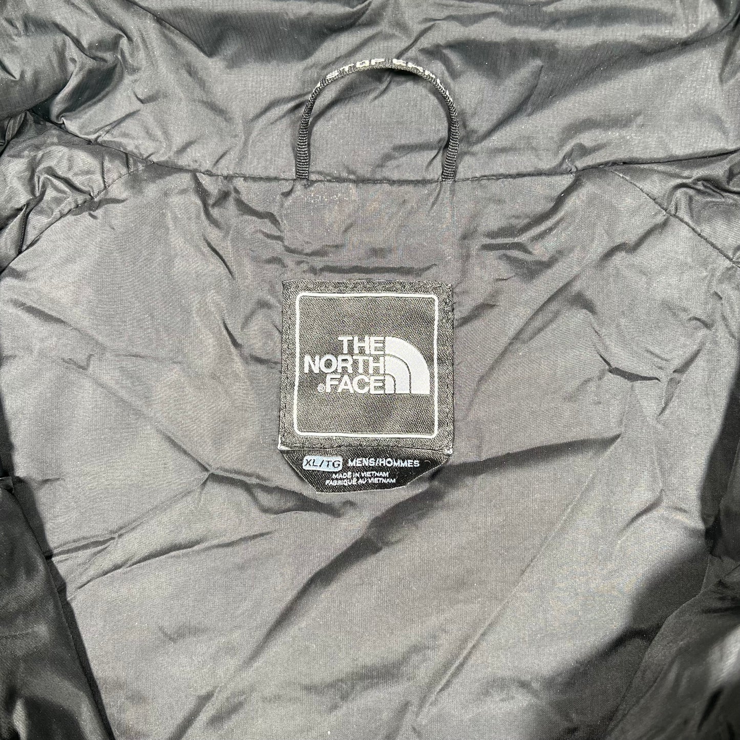 North Face Black MicroDown Jacket Size XL USED v17840