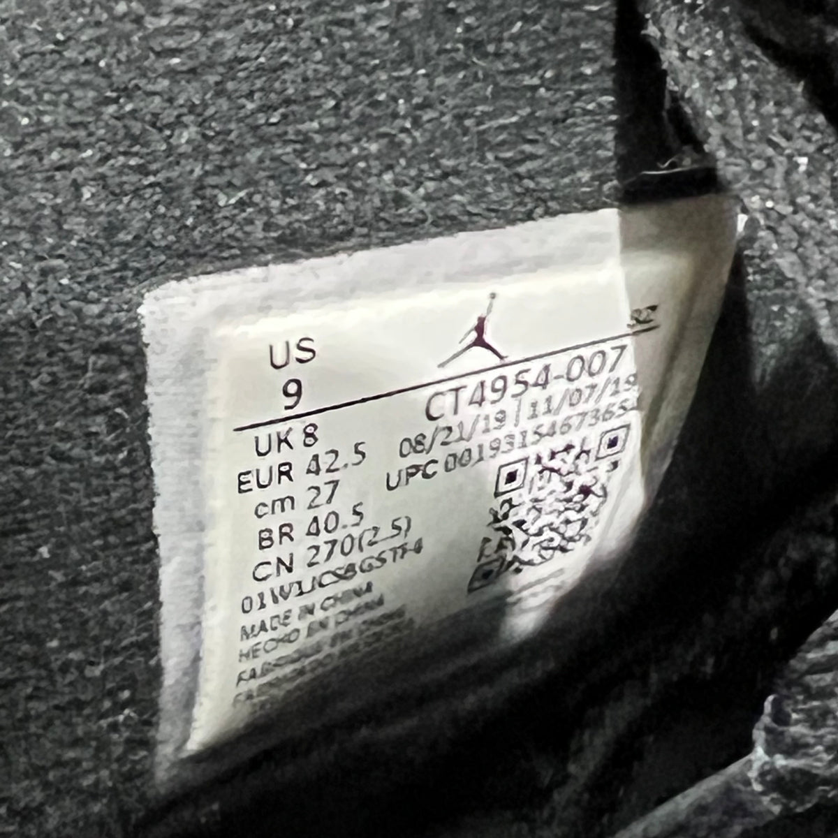Jordan 6 DMP (2020) Size 9 USED s20494