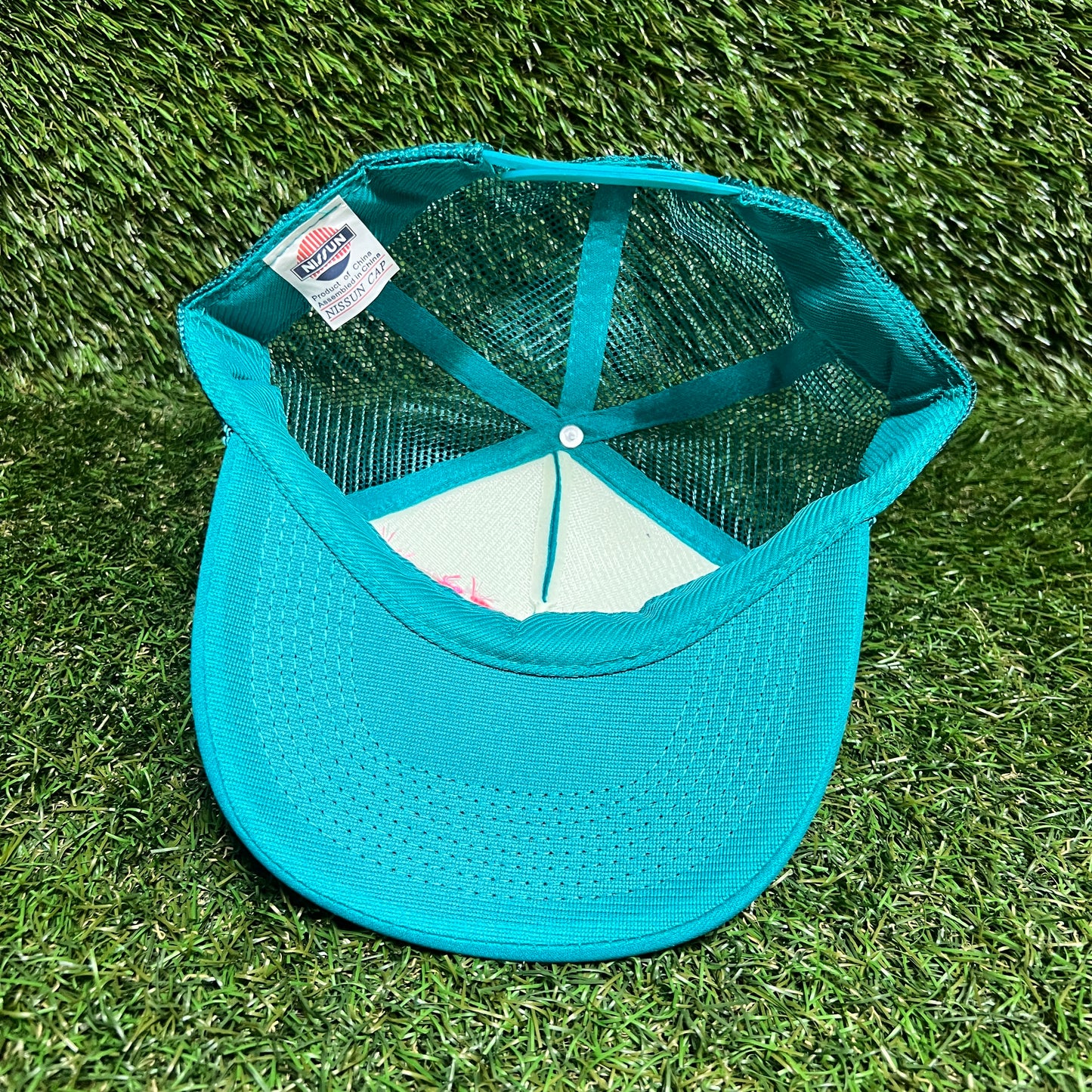 ABC Trucking Co Inc Teal Trucker Hat NEW x13644