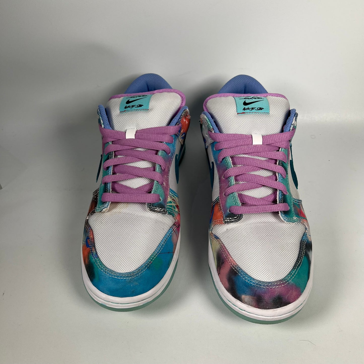 Nike SB Dunk Low Futura Lab Bleached Aqua (2024) Size 11.5 USED s18834