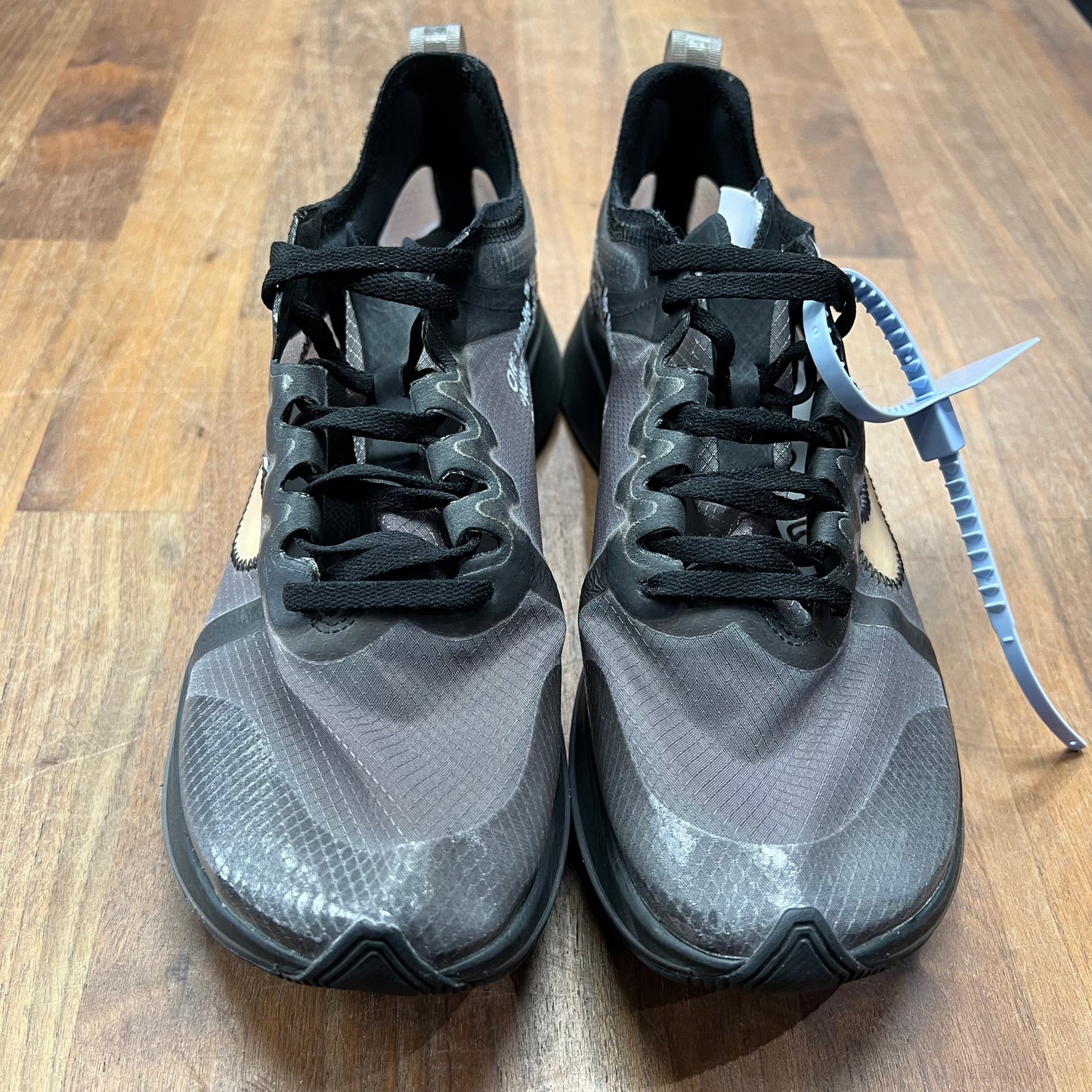 Nike Zoom Fly Off White Black Size 7.5 USED s16242