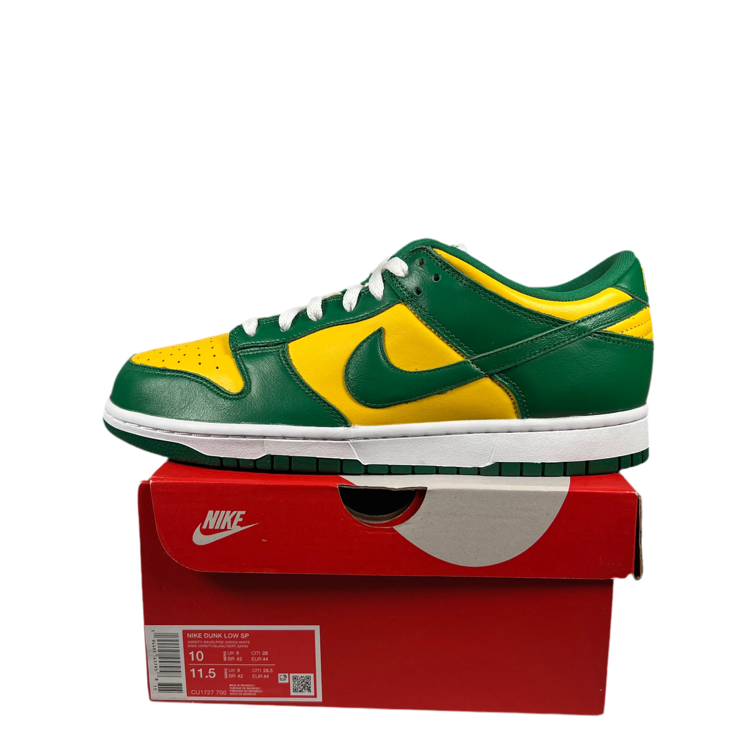 Nike Dunk Low Brazil (2023) Size 10 USED s18588