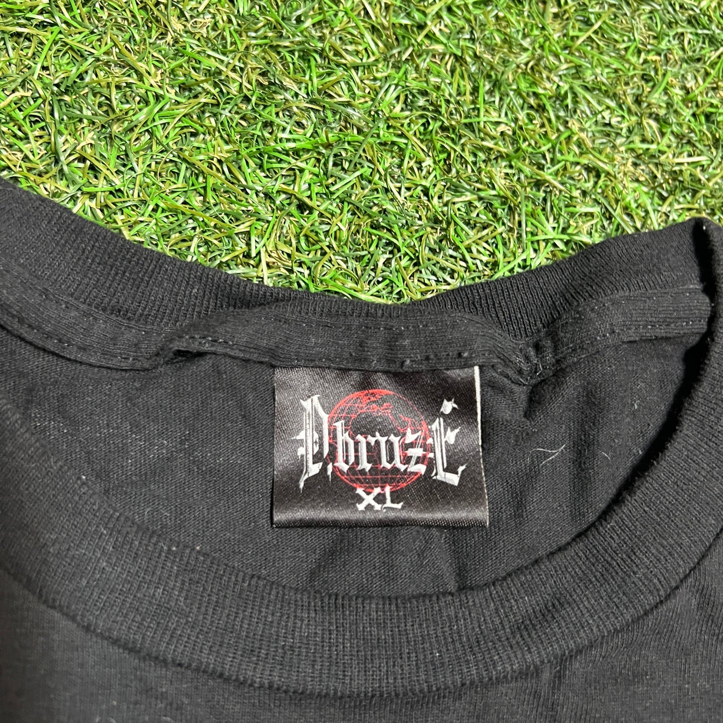 Dbruez Big Pun Modern Rap Style Black Tee Size XL USED x13669