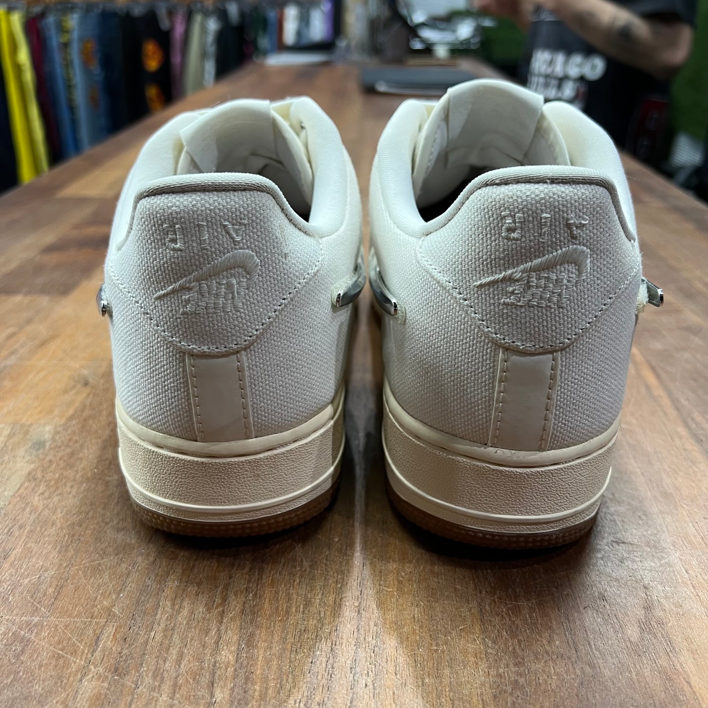 Air Force One Low Travis Scott Sail Size 11 USED s16810
