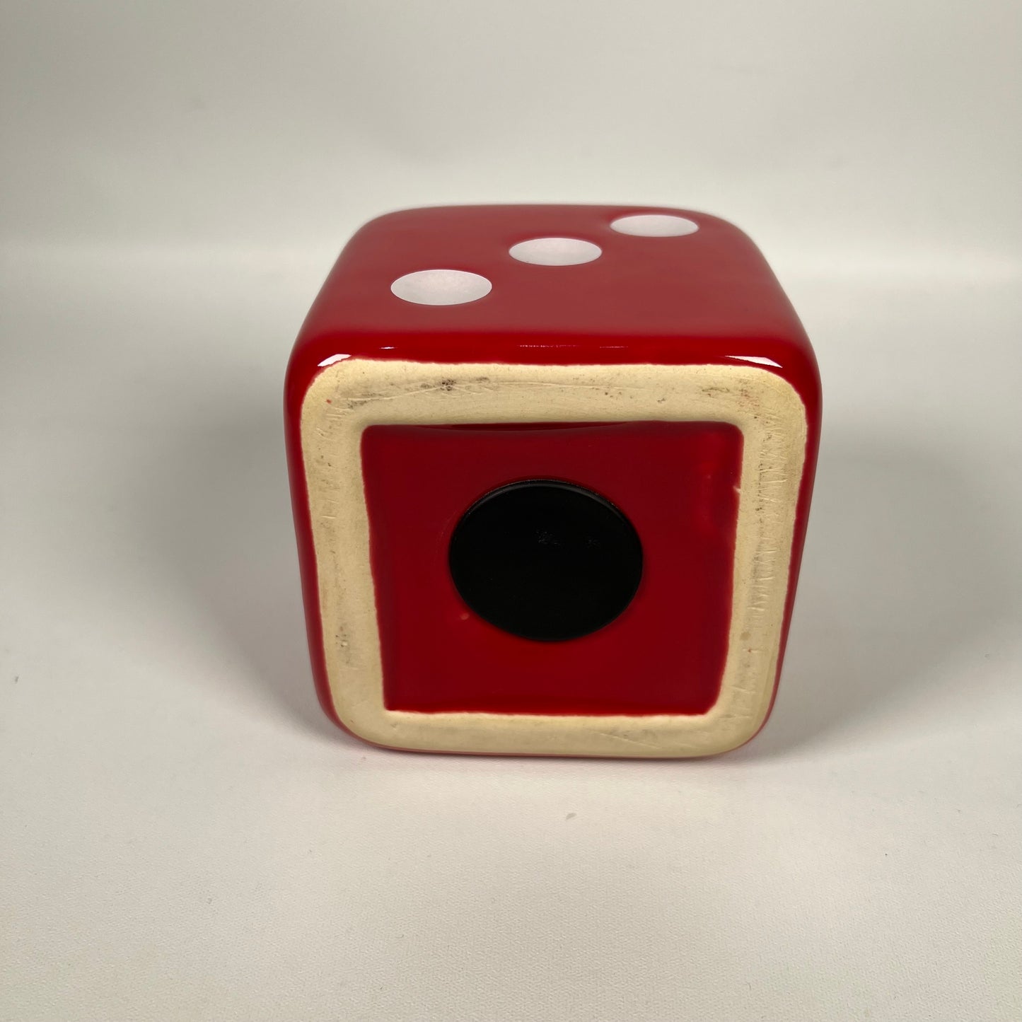 Supreme Ceramic Dice Piggy Bank Red (2011) USED x14330