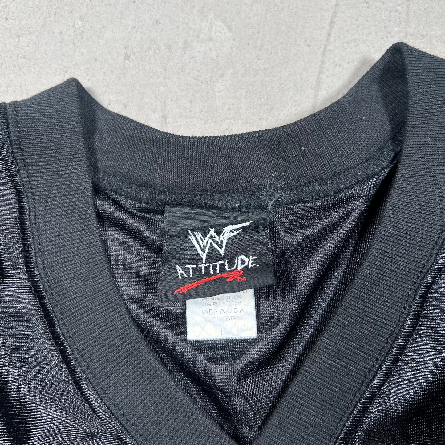 WWF 1990s Stone Cold full print Jersey Tee Size XL USED v4218