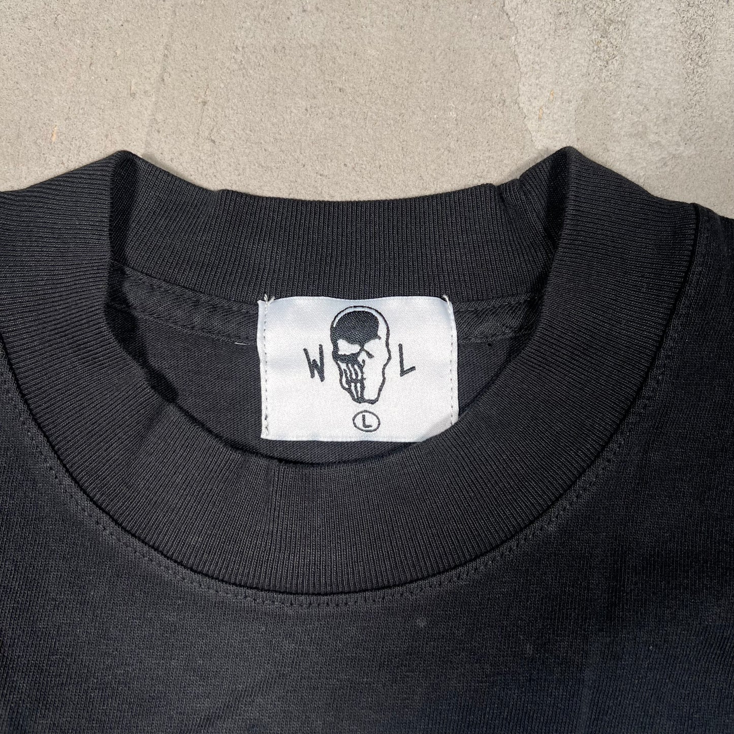 Warren Lotas Brooklyn Gaint Black Tee Size Large NEW x14030