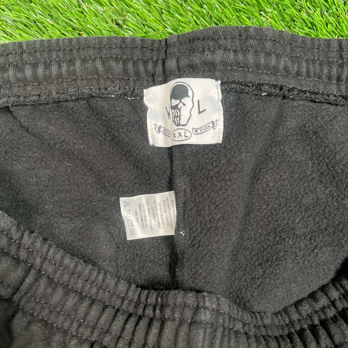 Warren Lotas Dragon Leg Print Black Sweatpants Size XXL USED x16074