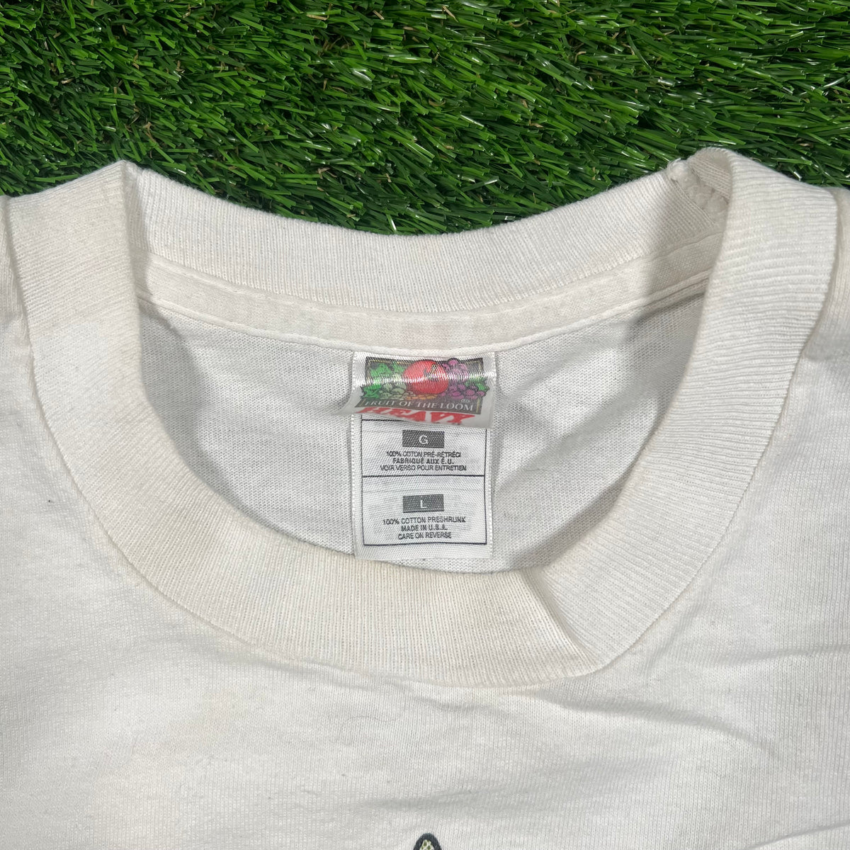 1990s Magilla Gorilla White Portrait Tee Size Large USED v18195
