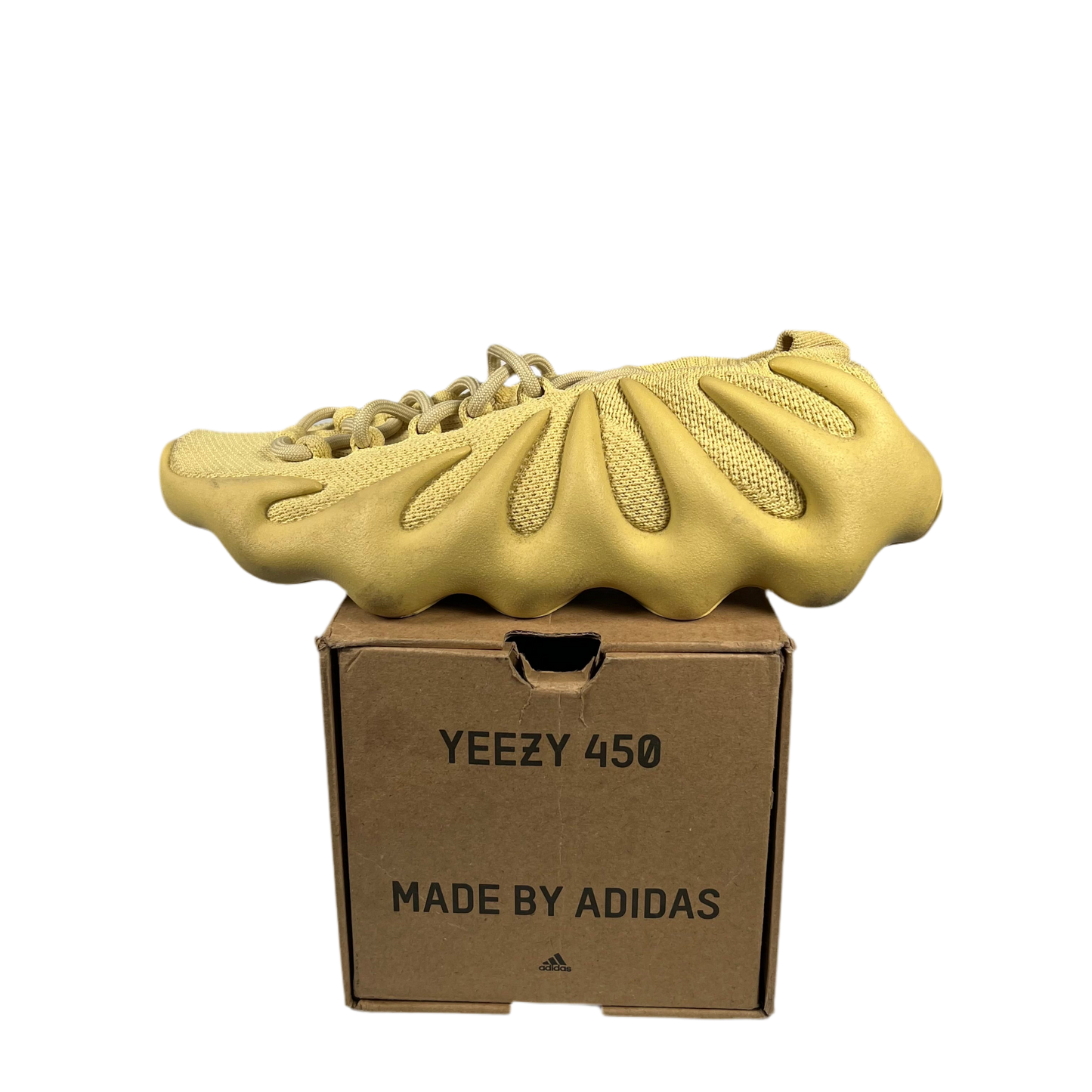 Yeezy 450 Sulfur (2022) Size 7 USED s17524