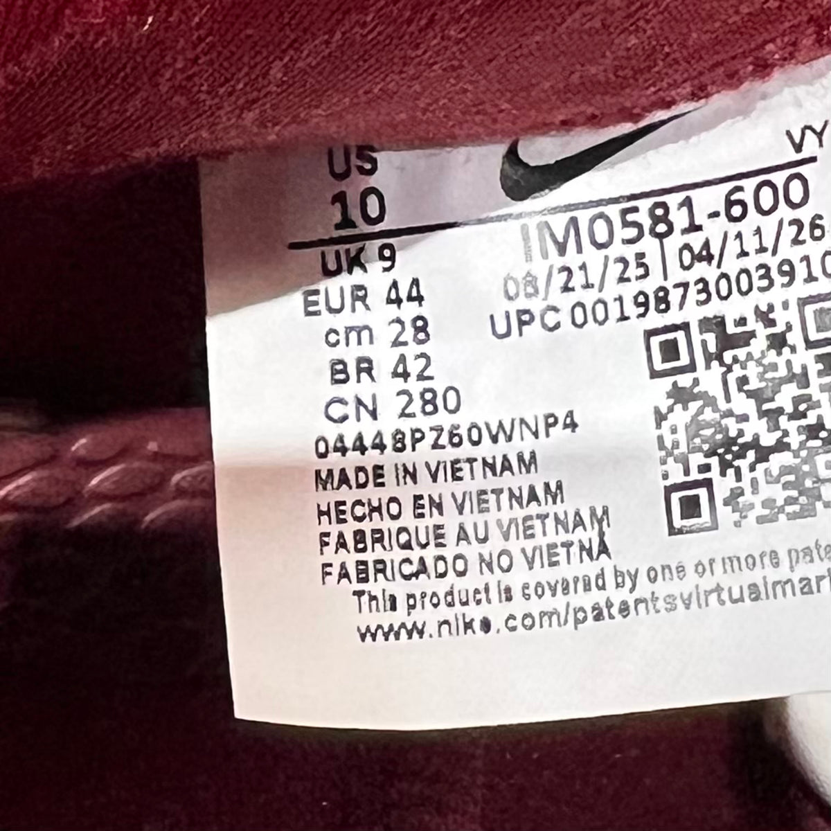 Nike Dunk Low Kobe Bryant Lower Merion Away (2024) Size 10 NEW s23627