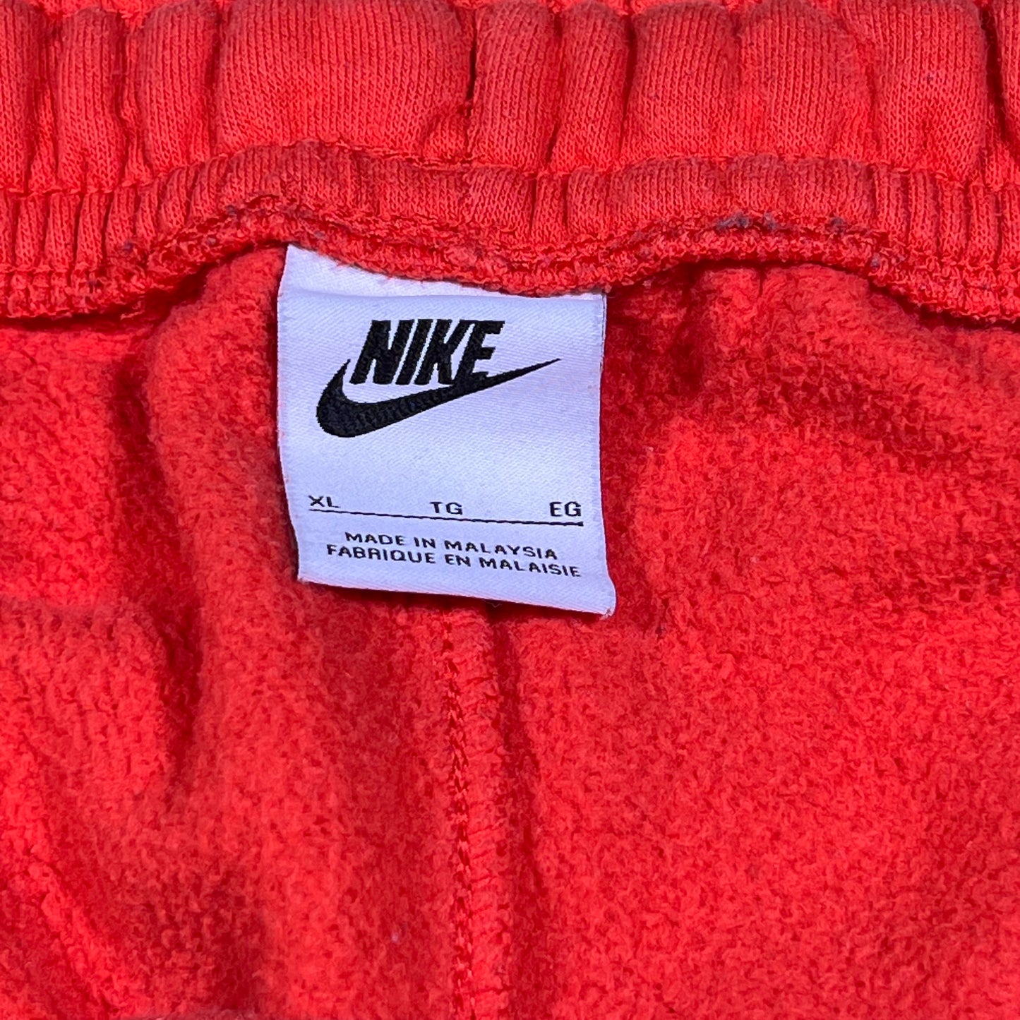 Nike Plain Basic Orange Sweatpants Size XL USED v16575
