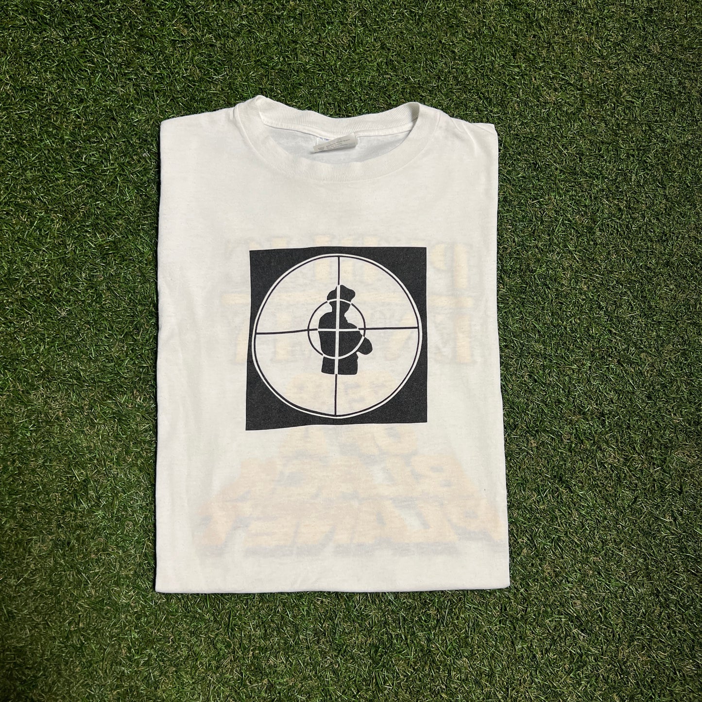 1990s Public Enemy "Fear of a Black Planet" Size Medium USED v16075