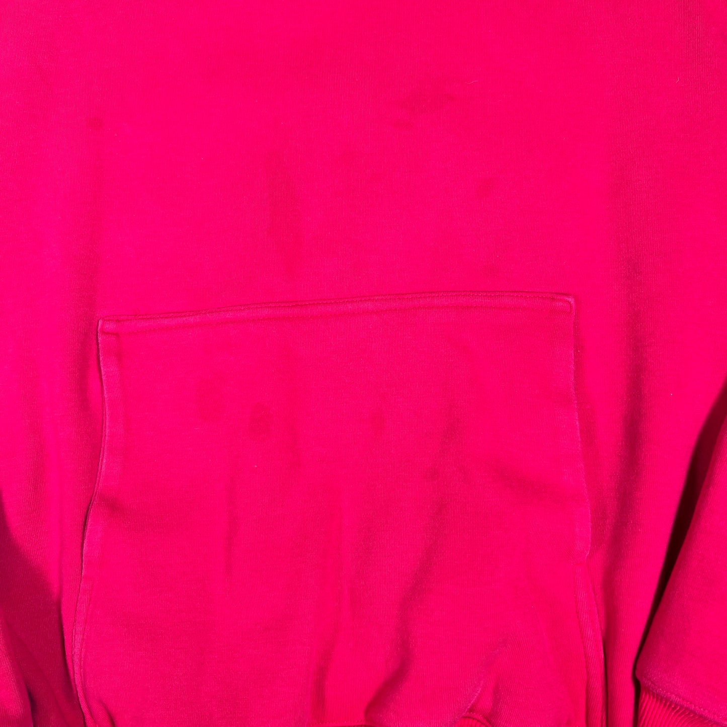 Yeezy Gap Double Layered Red Hoodie Size Medium USED x14348