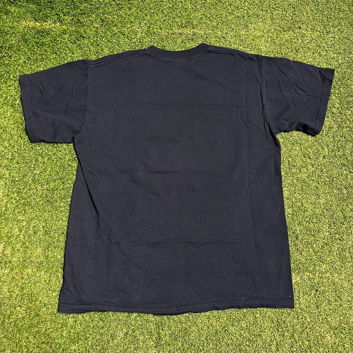 2003 Yankees The Curse Lives Navy Blue Tee Size Medium USED v16493