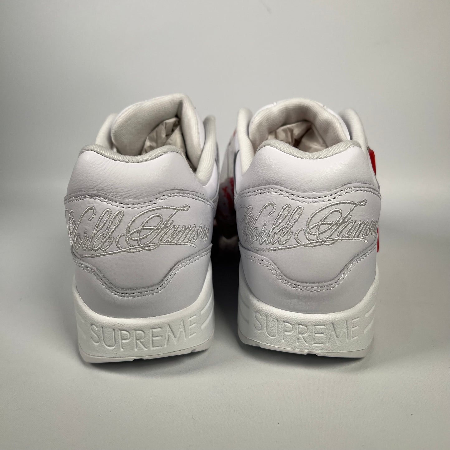 Nike Air Max 1 Supreme Triple White (2025) Size 9 NEW s18006
