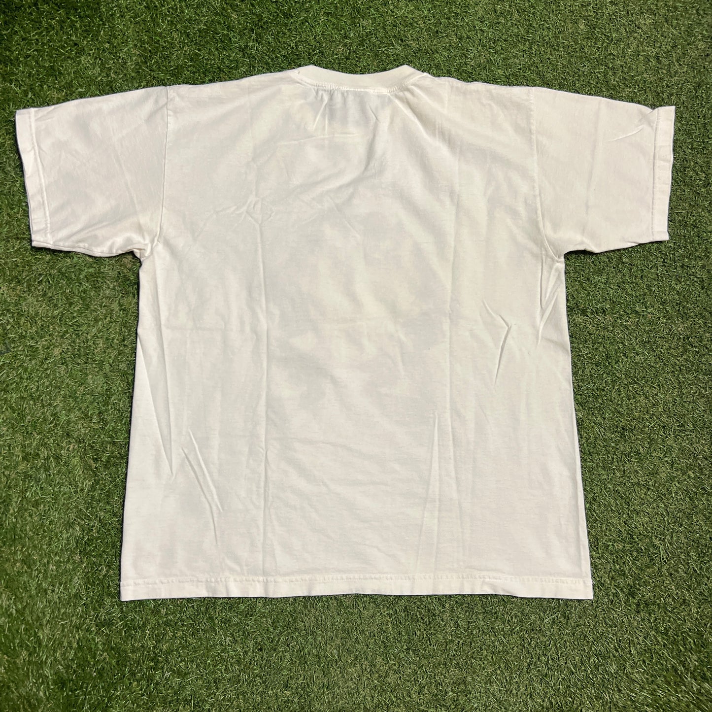 1990s White Taz Christmas Tee Size XL USED v16225