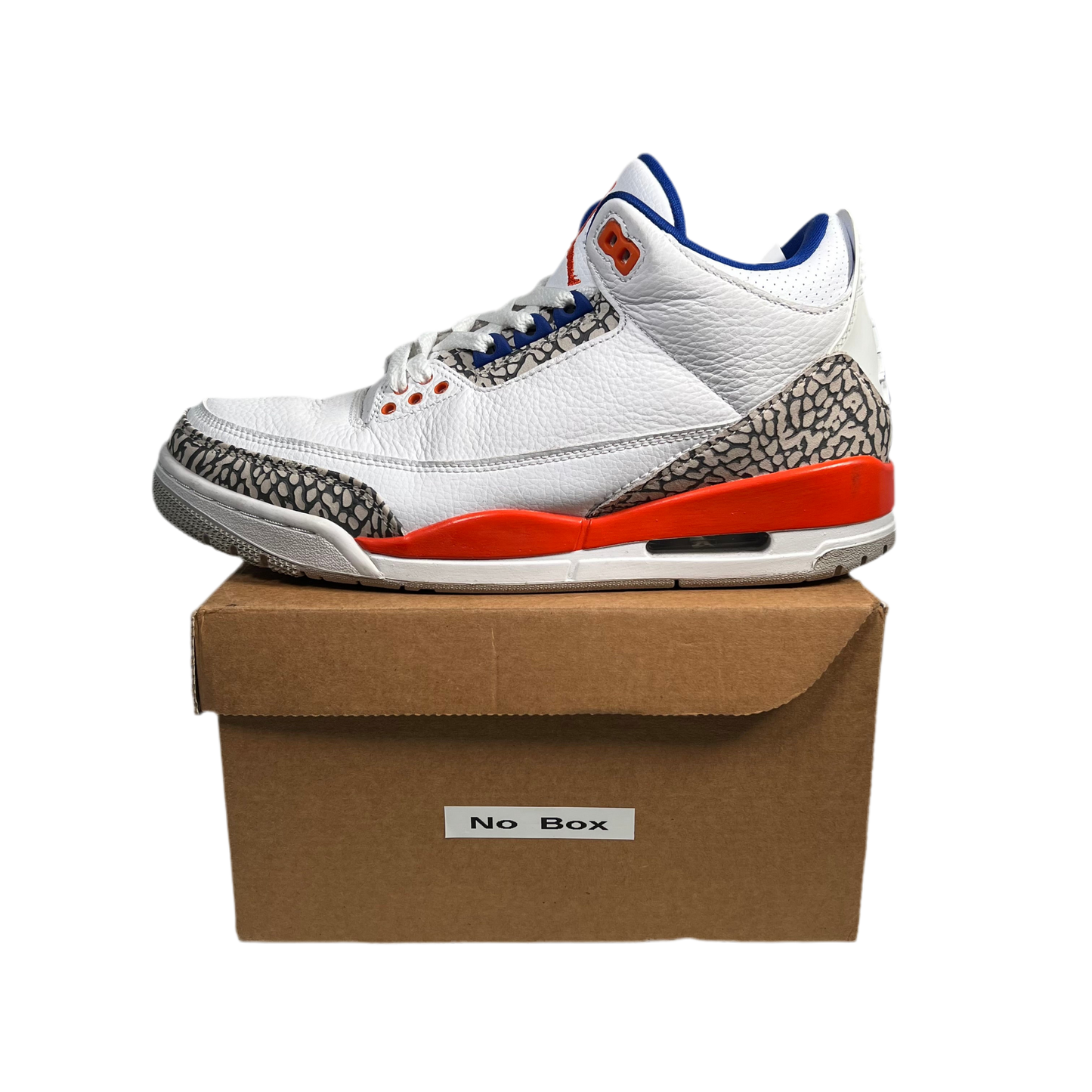 Jordan 3 Knicks (2019) Size 8 USED s17609