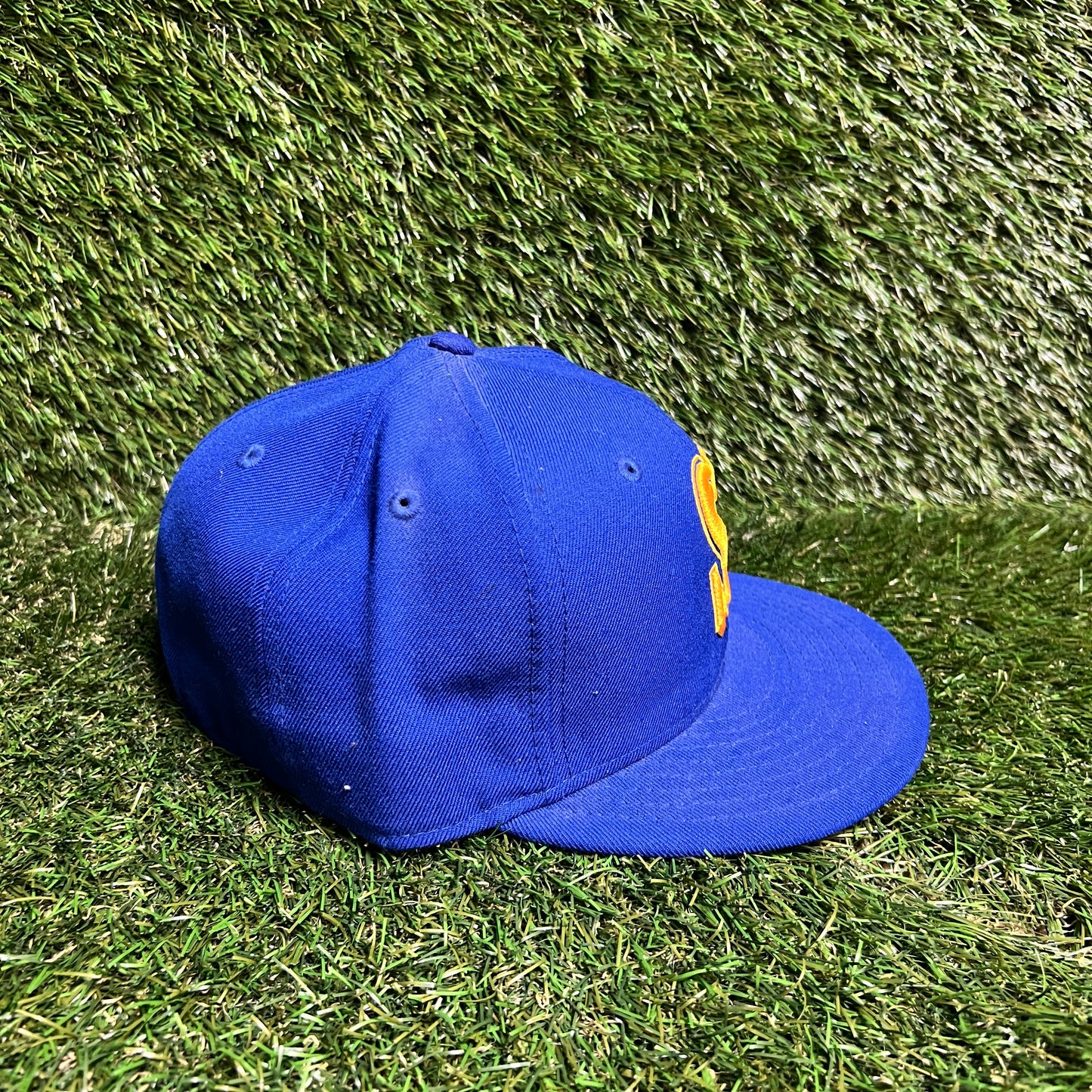 New Era MLB Seattle Mariners Blue Hat Size 7 3/8 USED v15981