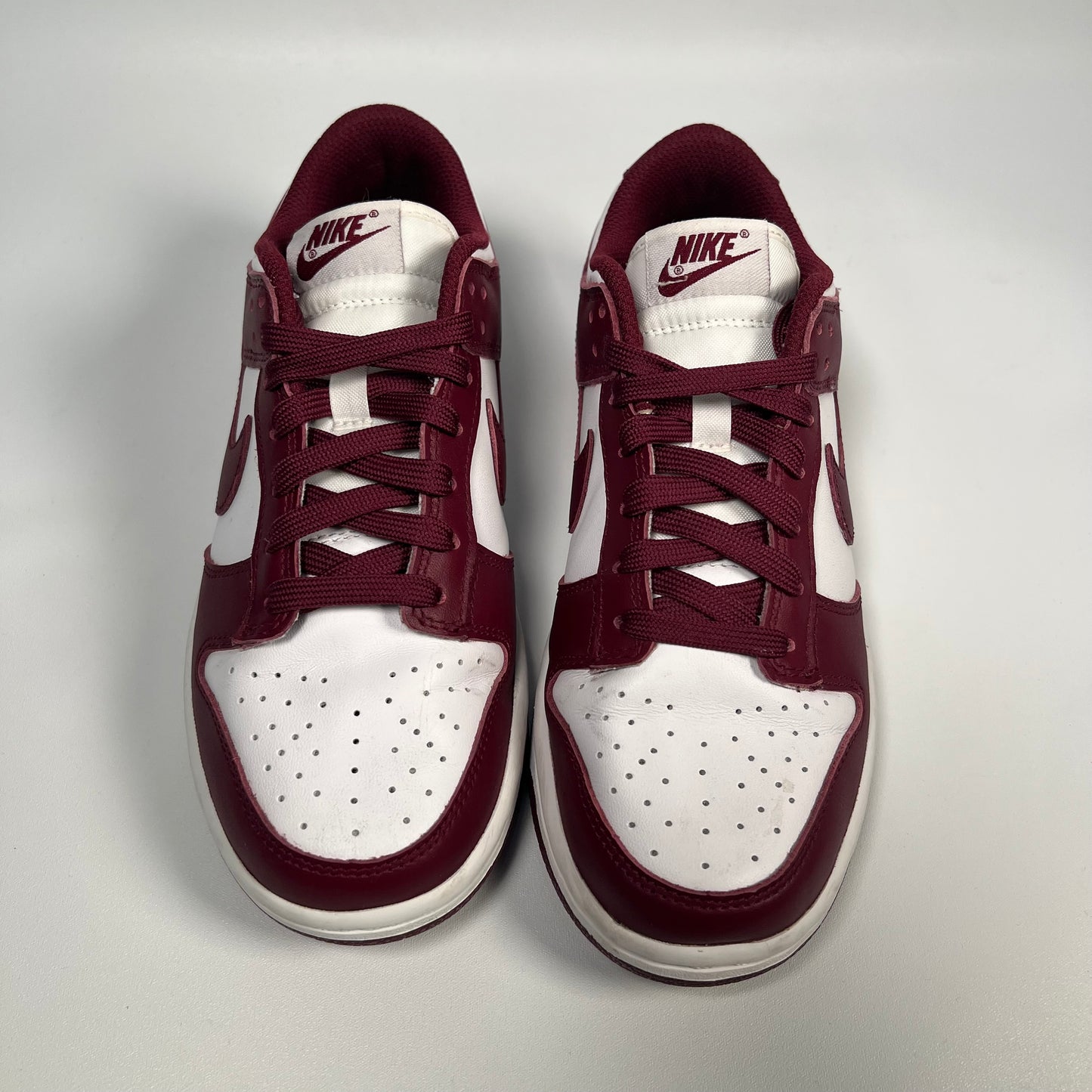Nike Dunk Low Bordeaux Size 5.5M/7W USED s17472