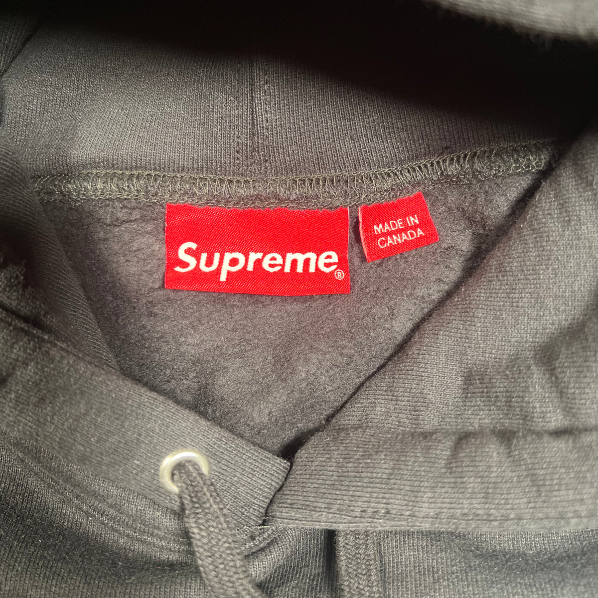 Supreme Snowman Black Hoodie (2023) Size Small NEW x16400