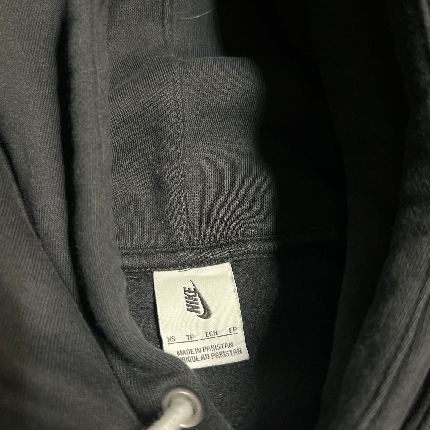 Nike Black Basic Logo Hoodie Size XS USED v16435