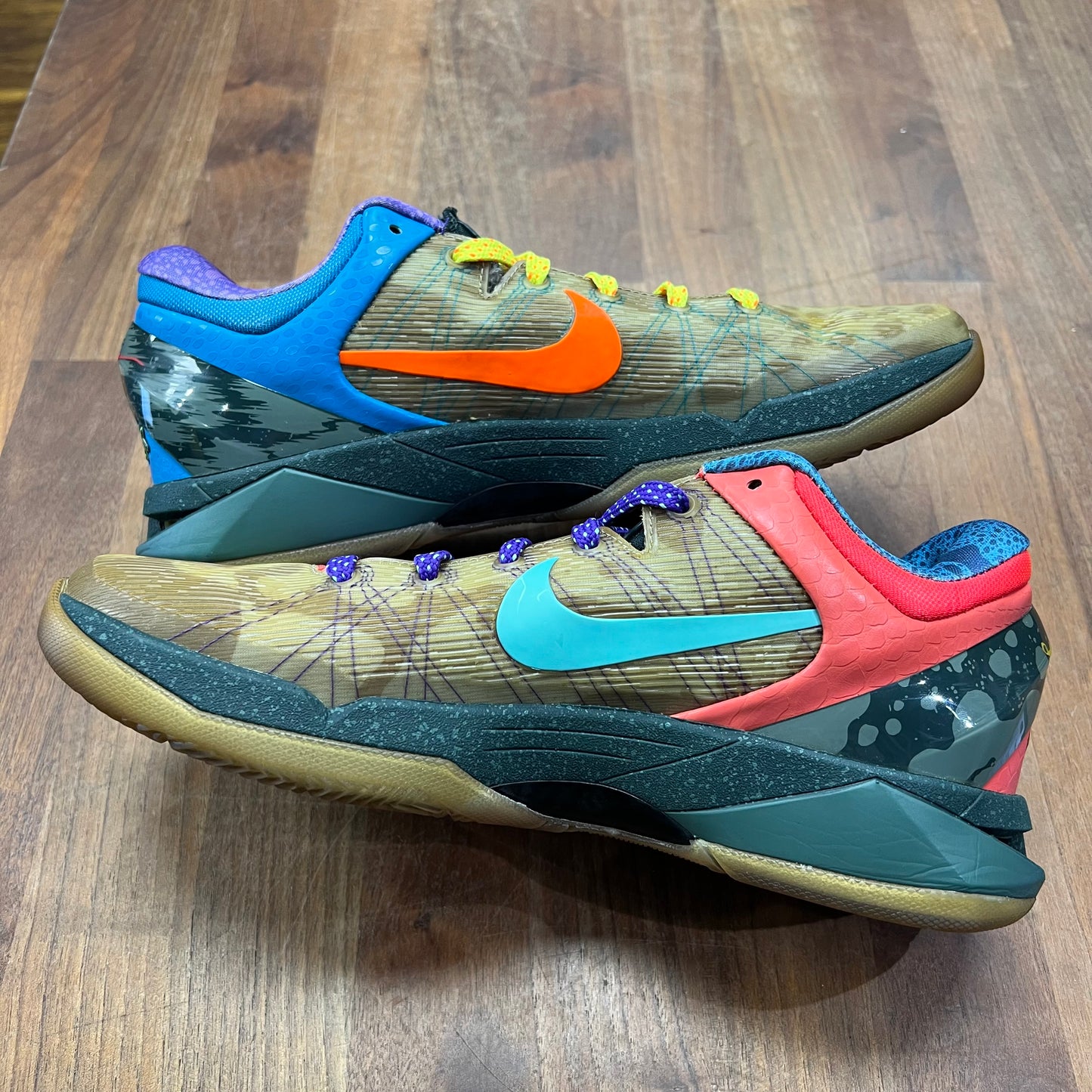 Nike Kobe 7 What The Kobe (2012) Size 9 USED s16893