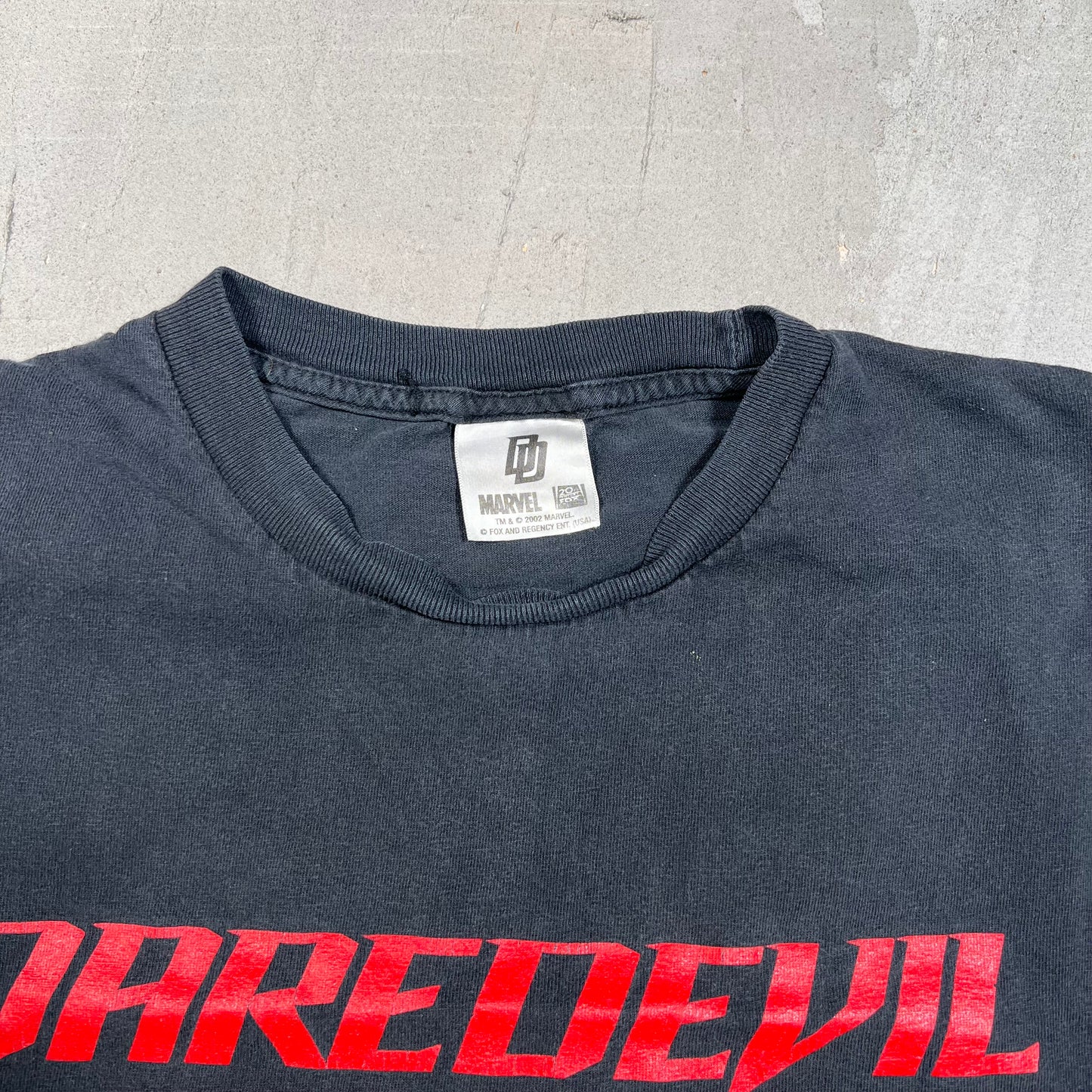 2003 DareDevil Opening Night Promo Black Tee Size XL USED v19019