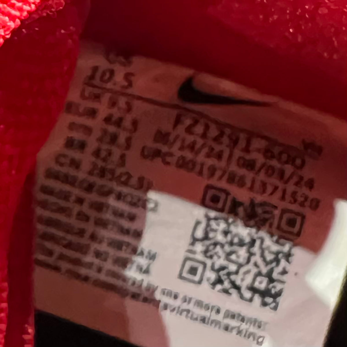 Nike SB Dunk Low Wizard of Oz Poppy Field (2024) Size 10.5 USED s23568