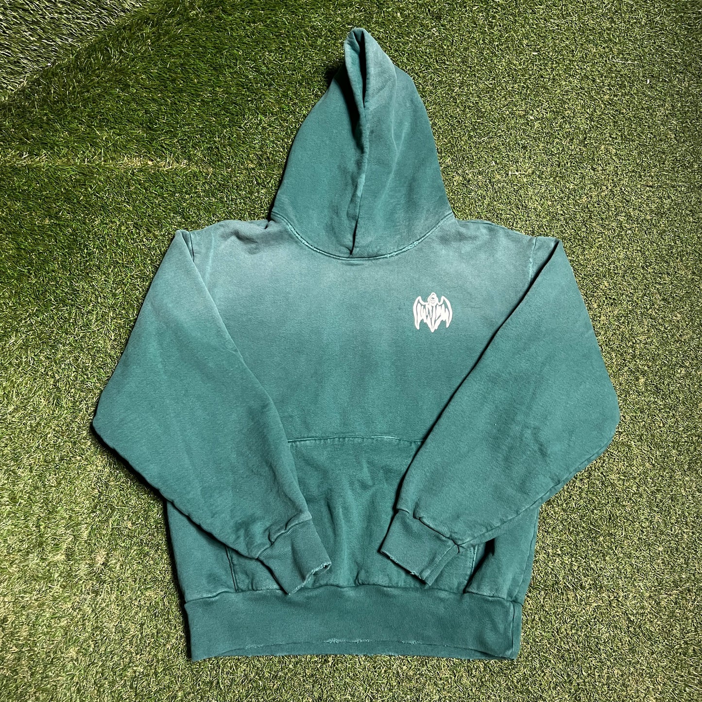 Warren Lotas Green "Kwik Mart" Hoodie Size Small USED x14175