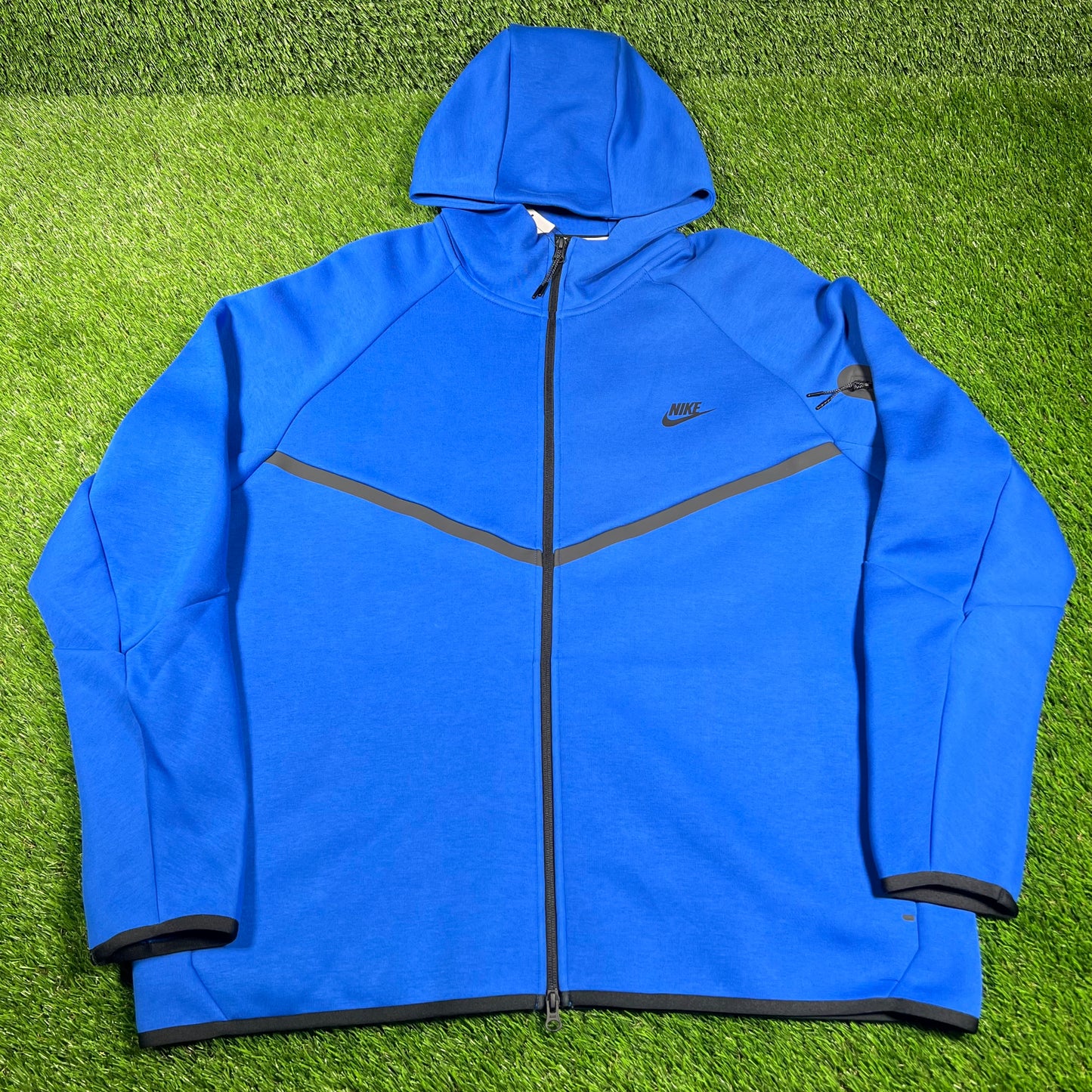 Nike Tech Fleece Hoodie Royal Blue Size XXL NEW v16686