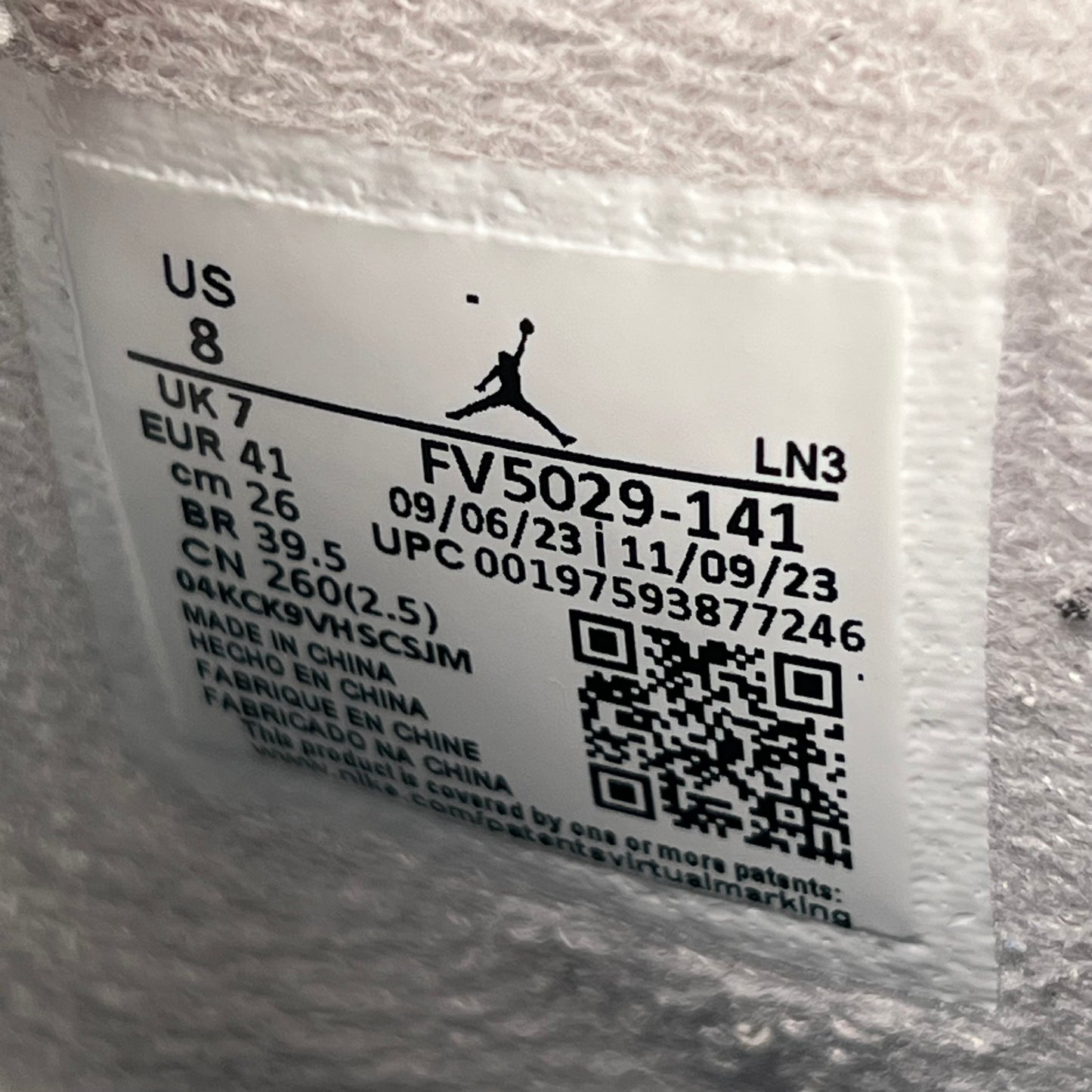 Jordan 4 Military Blue (2024) Size 8 USED s17595