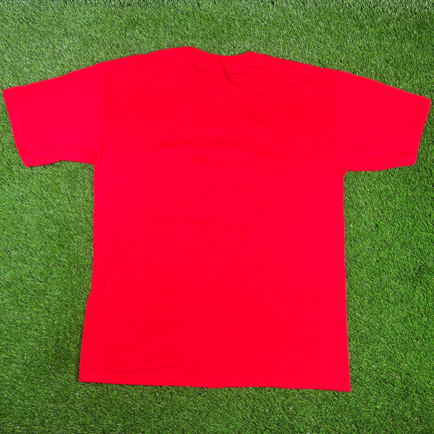 1996 Chicago Bulls NBA Champs Miro Tag Red Tee Size XL USED v16732
