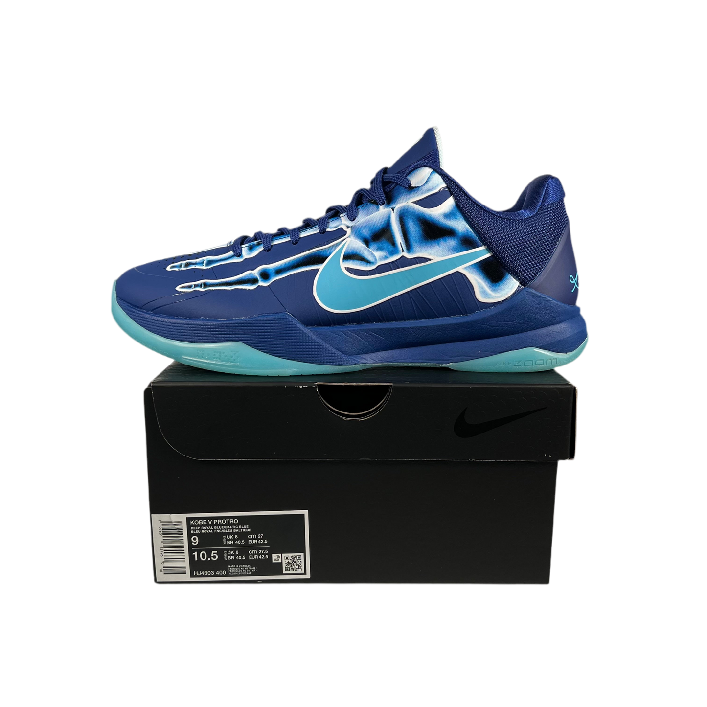 Nike Kobe 5 X-Ray Size 9 USED s17355