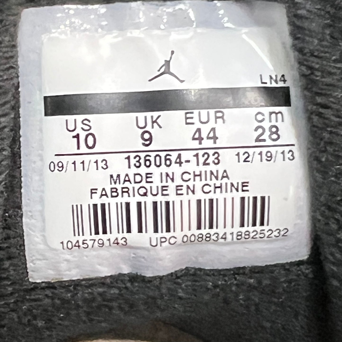 Jordan 3 Infrared 23 (2014) Size 10 USED s20397