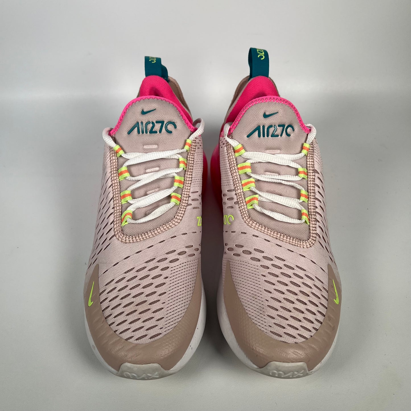 Nike Air Max 270 Barely Rose Stone Mauve (2020) Size 7m / 8.5w USED s17931