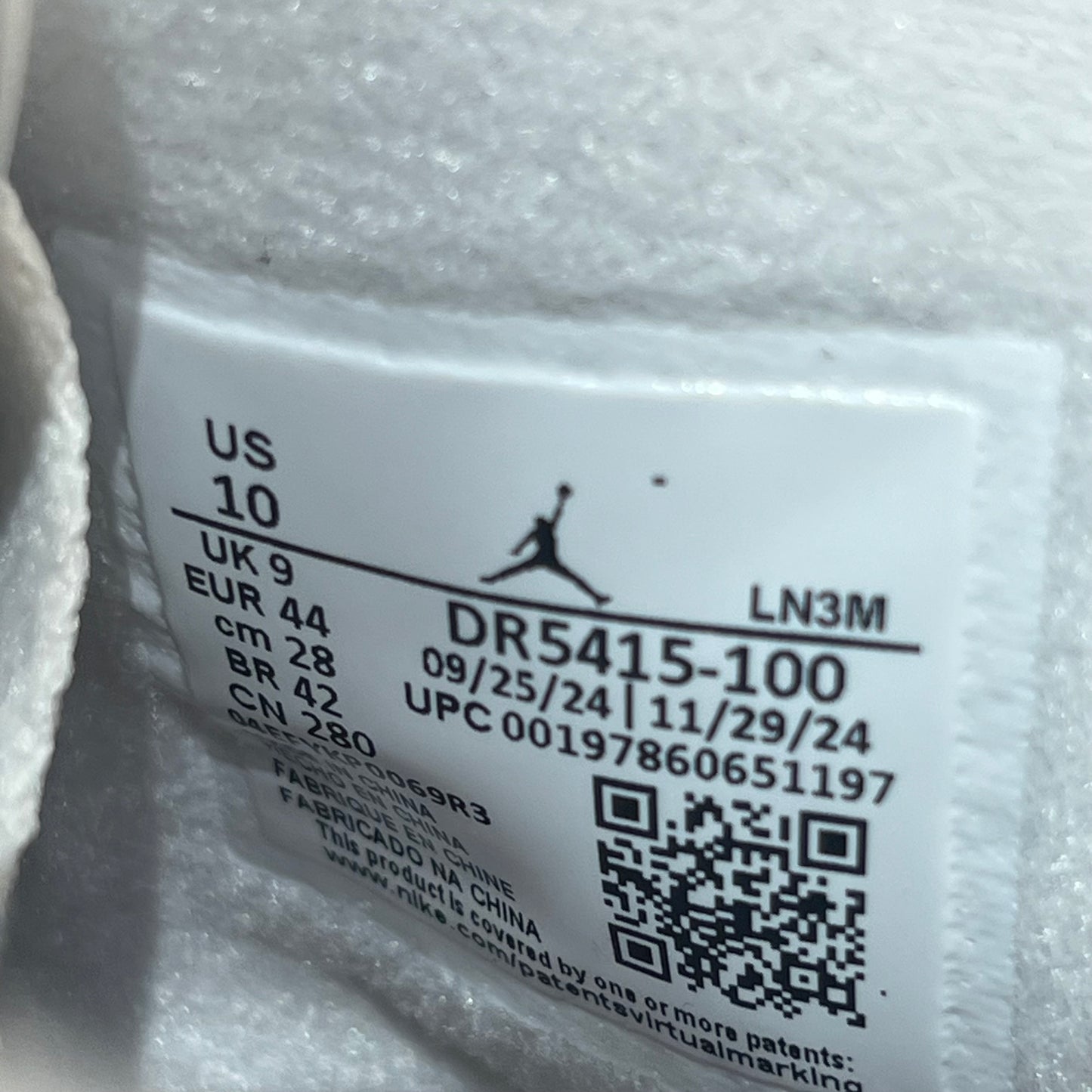 Jordan 4 Navy (2025) Size 10 NEW s19597