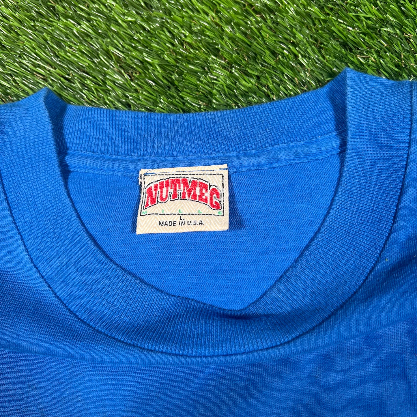 1990s Cleveland Cavaliers Blue Tee Size Large USED v16619