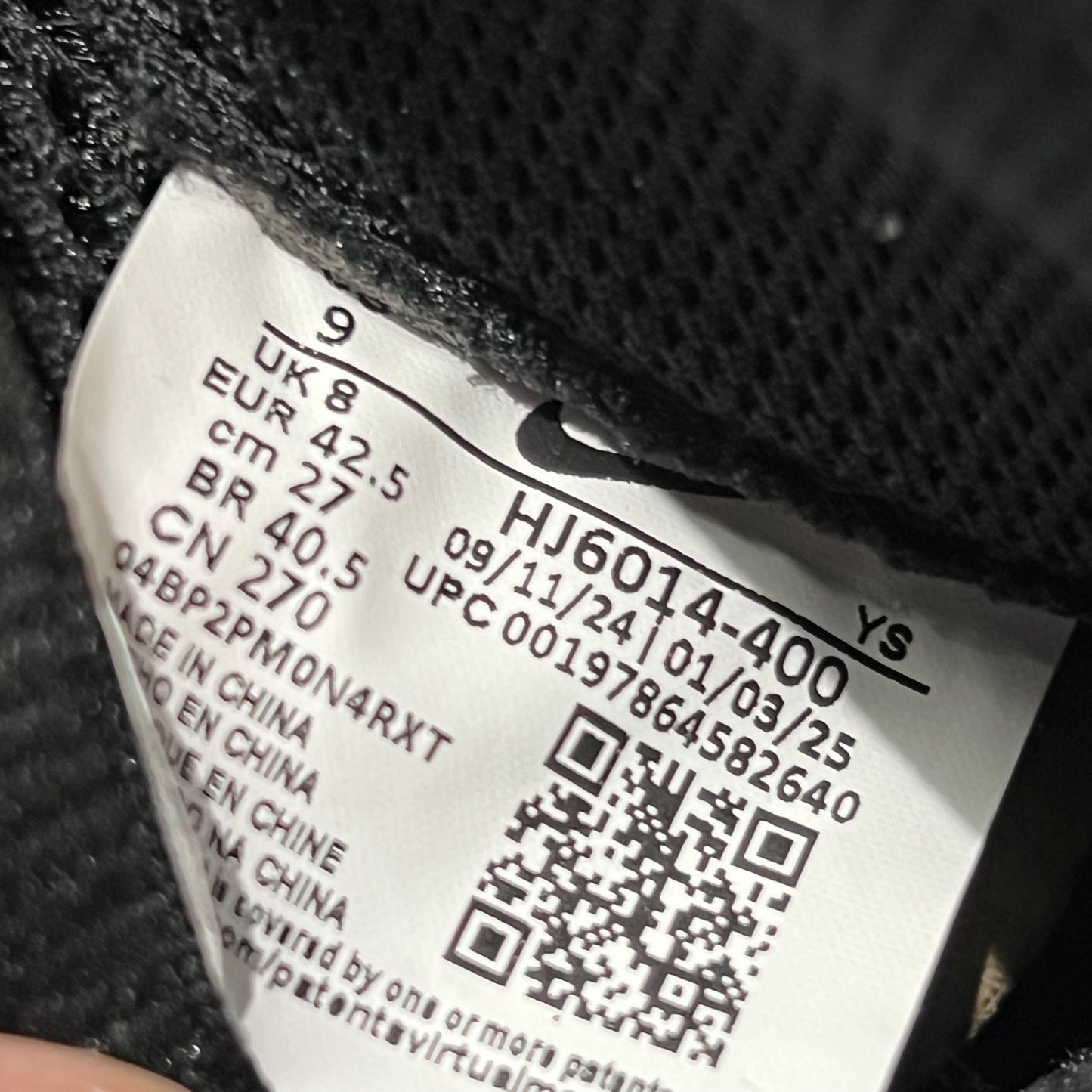 Nike Air Foamposite Psychic Blue Size 9 NEW s16197