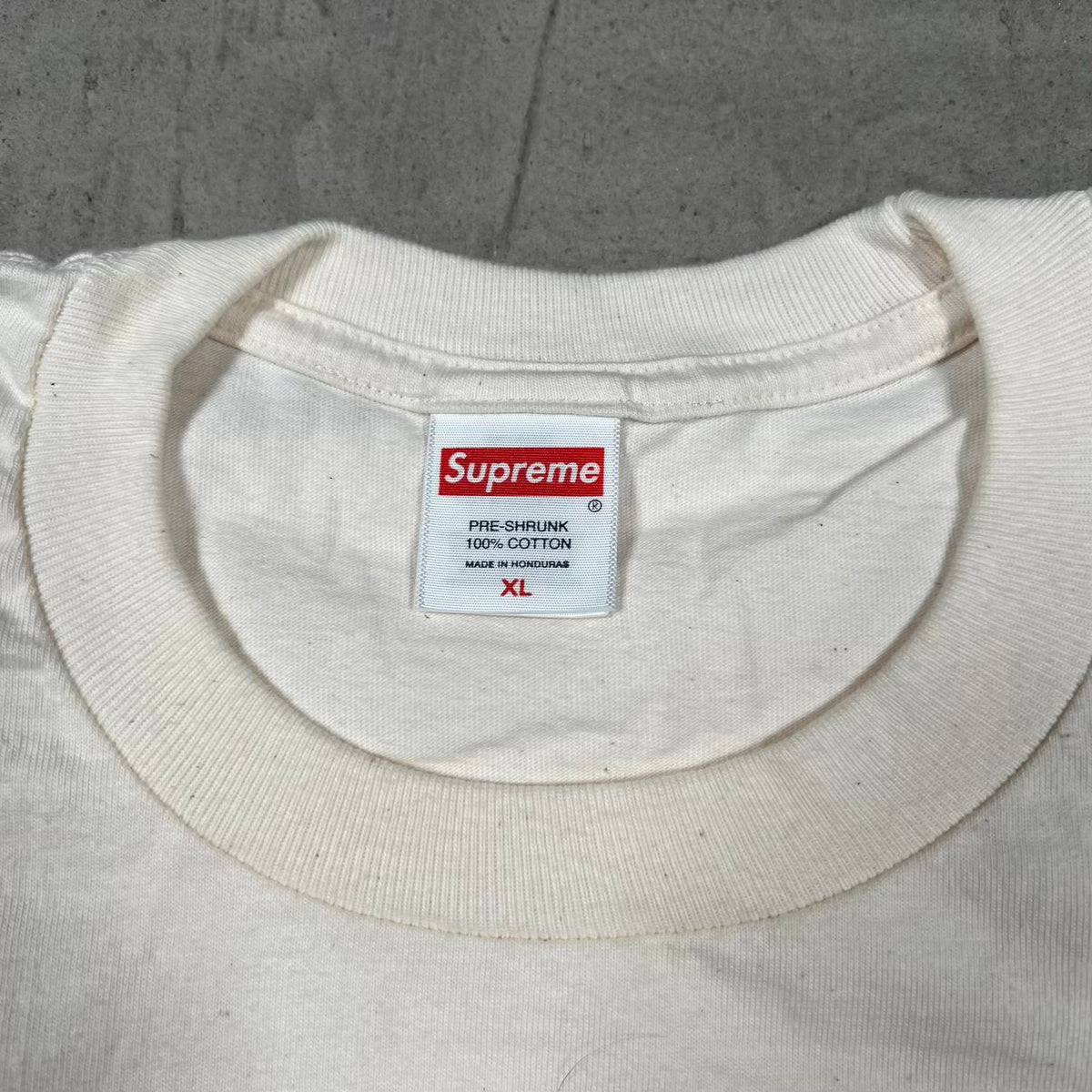 Supreme Zoo York Transit Tee Natural (2025) Size XL USED x18903