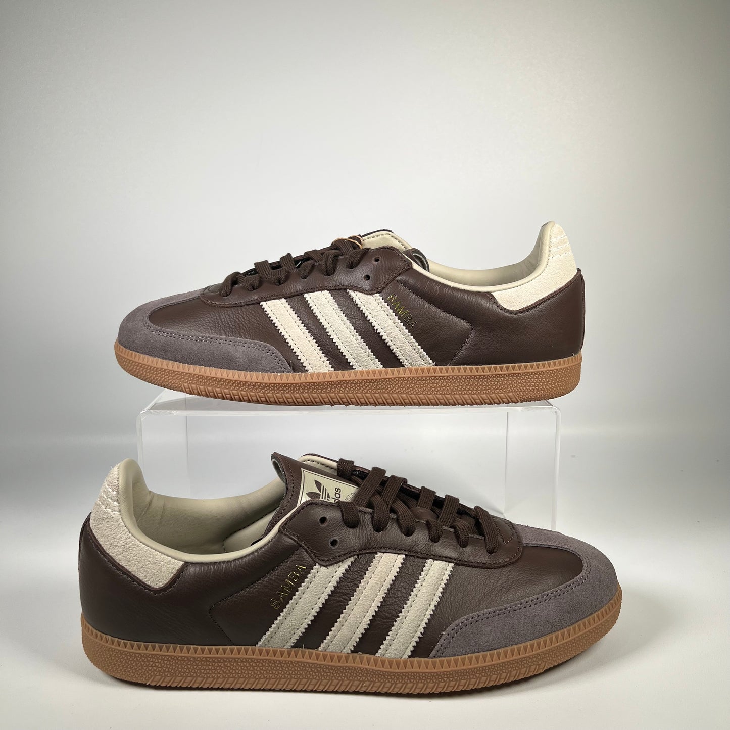 Adidas Samba OG Brown Putty Grey (2024) Size 11 NEW s18097