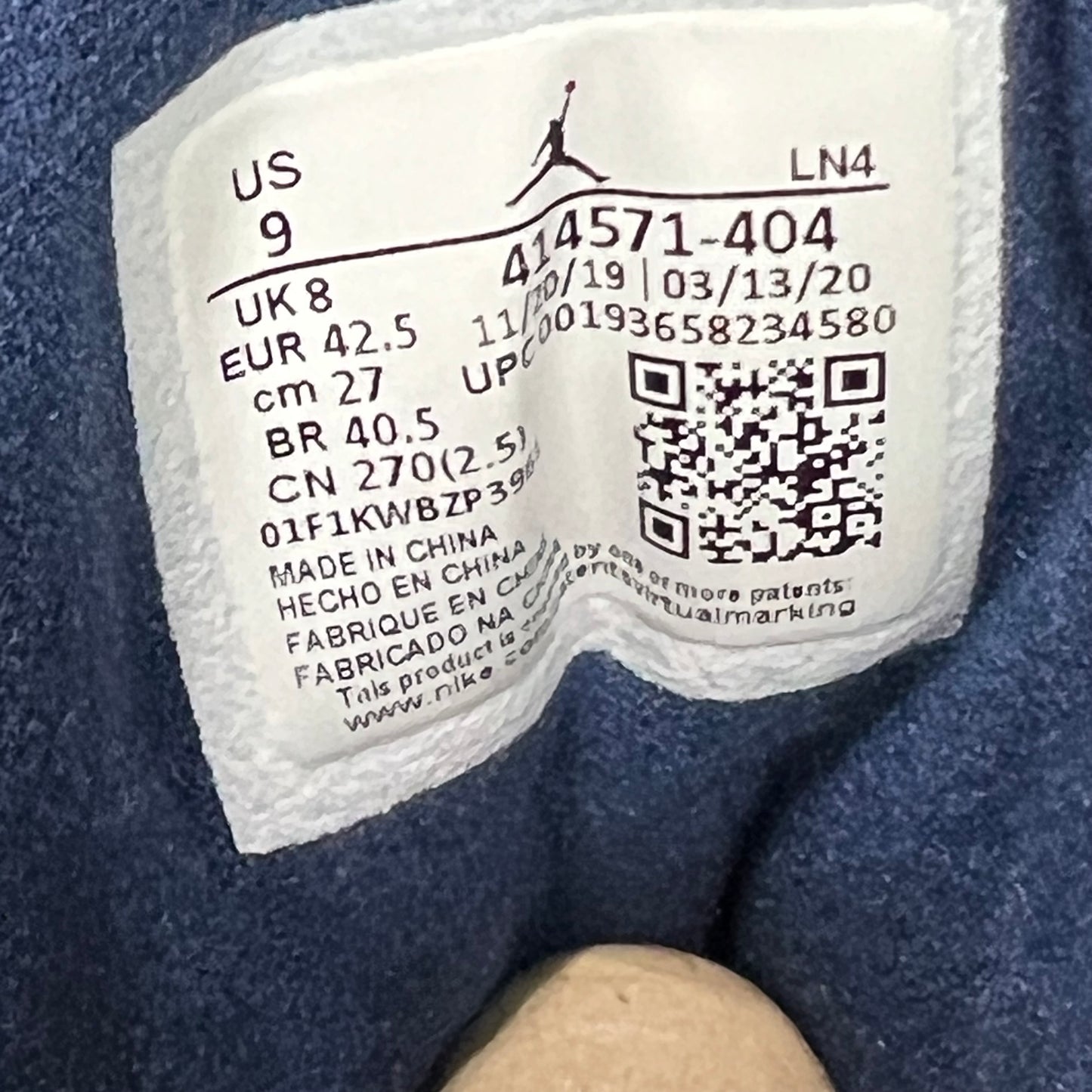 Jordan 13 Flint (2020) Size 9 USED s20495