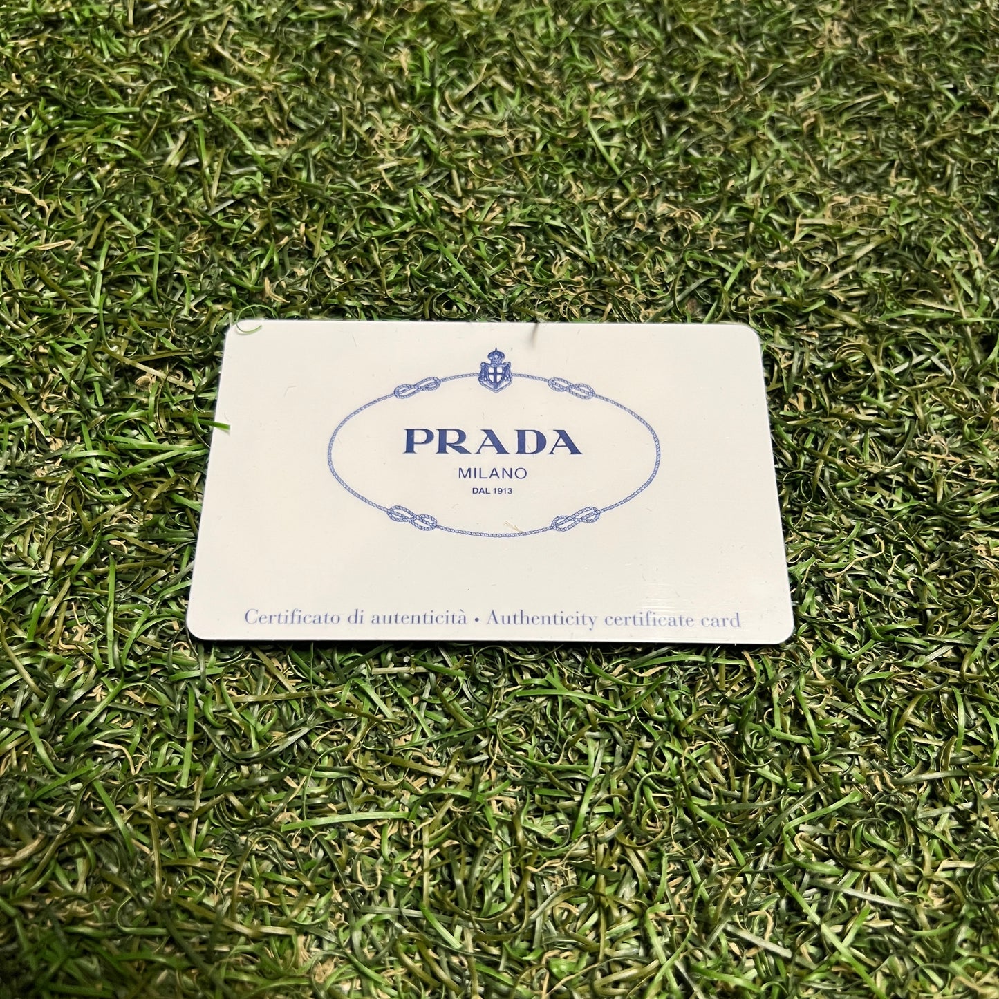 Prada Card Holder Clip On Pink Wallet USED x13988