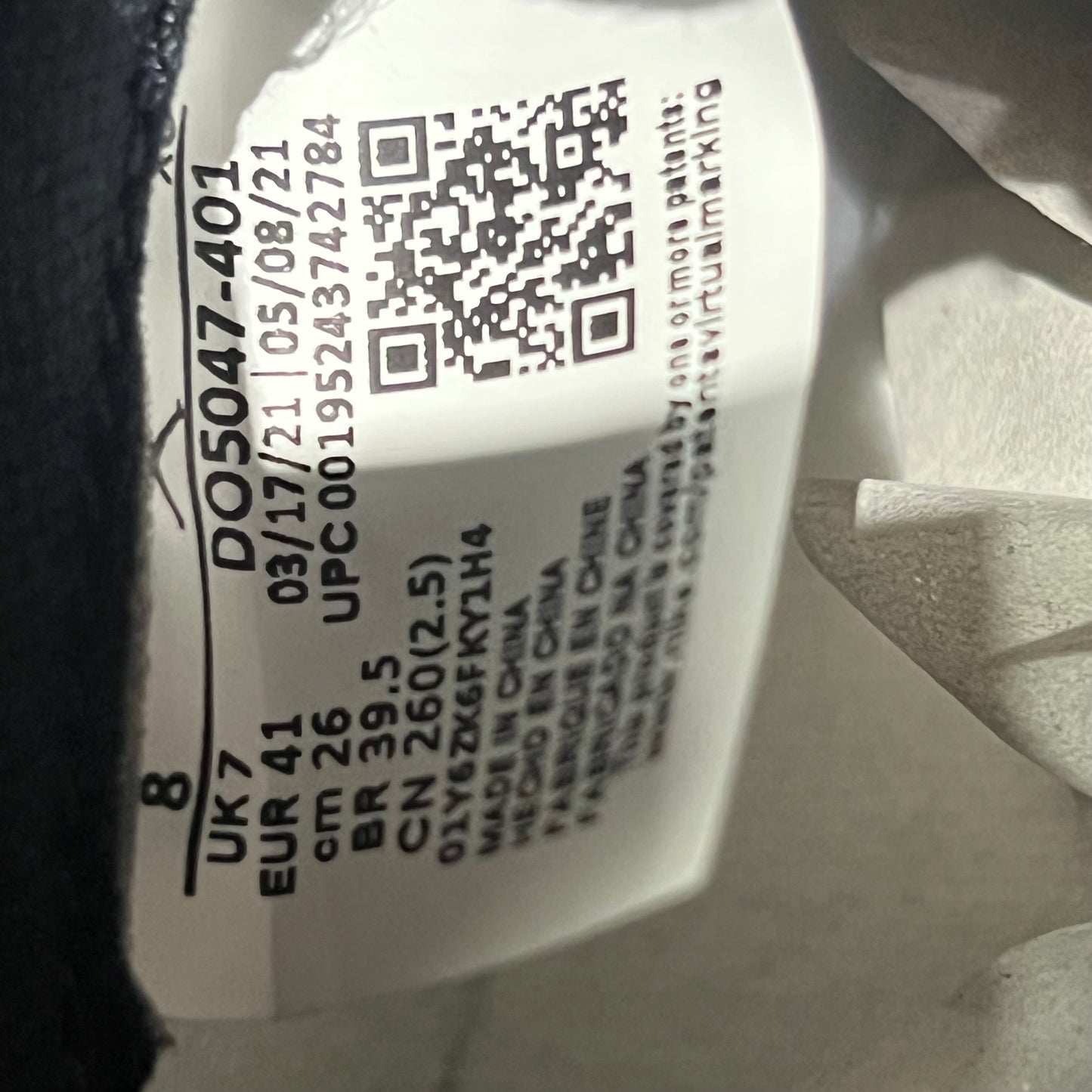 Jordan 1 High AJKO Strom Blue (2021) Size 8 NEW s22478