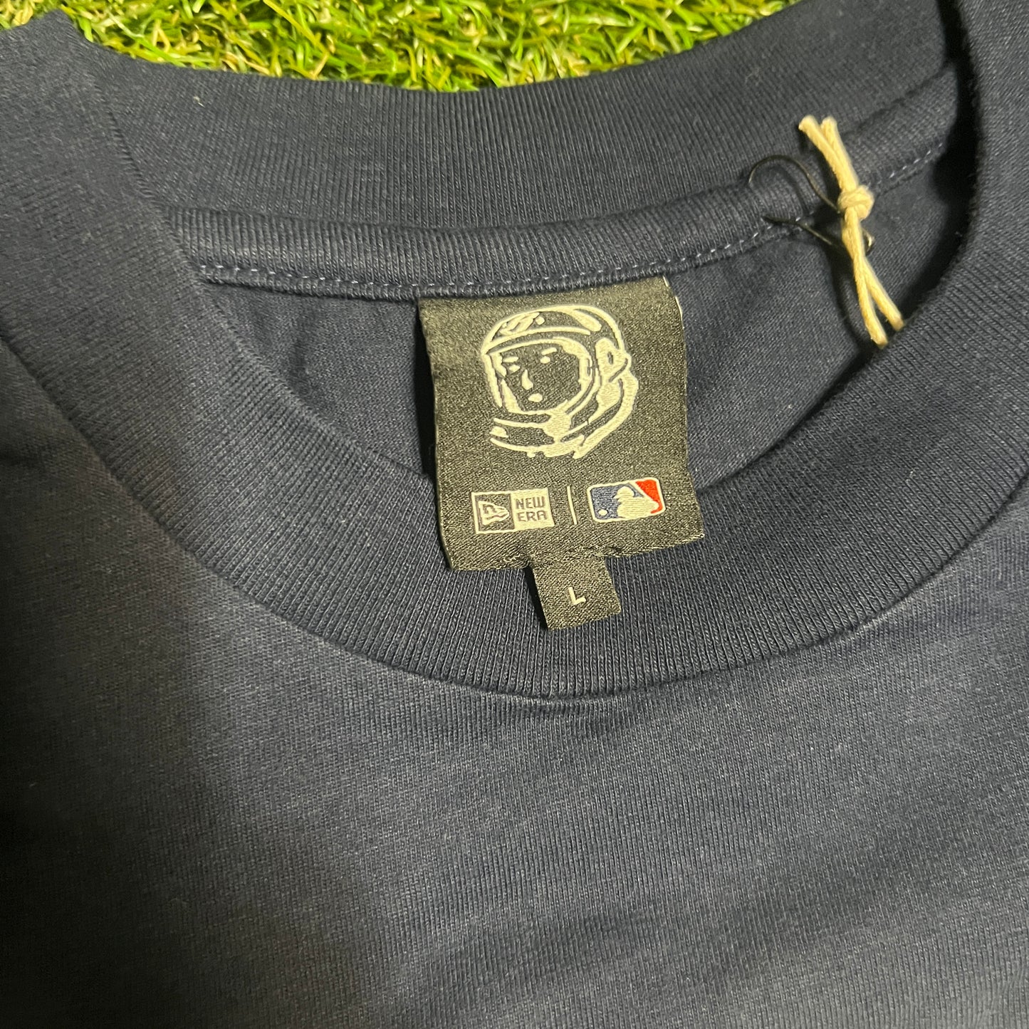 Billionaire Boys Club NY Yankees Navy Blue Tee Size Large NEW x14035