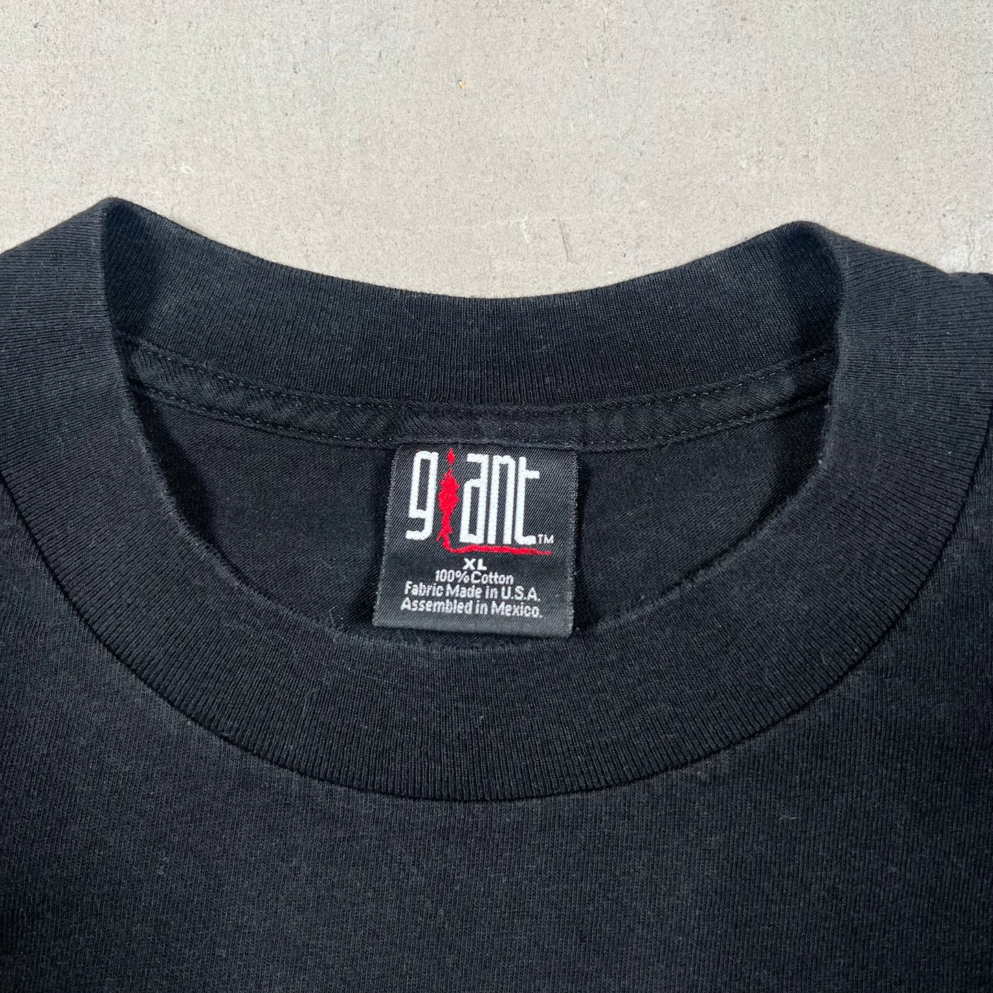 Staind 2003 Tour Gaint Tag Black Tee Size XL USED v13271