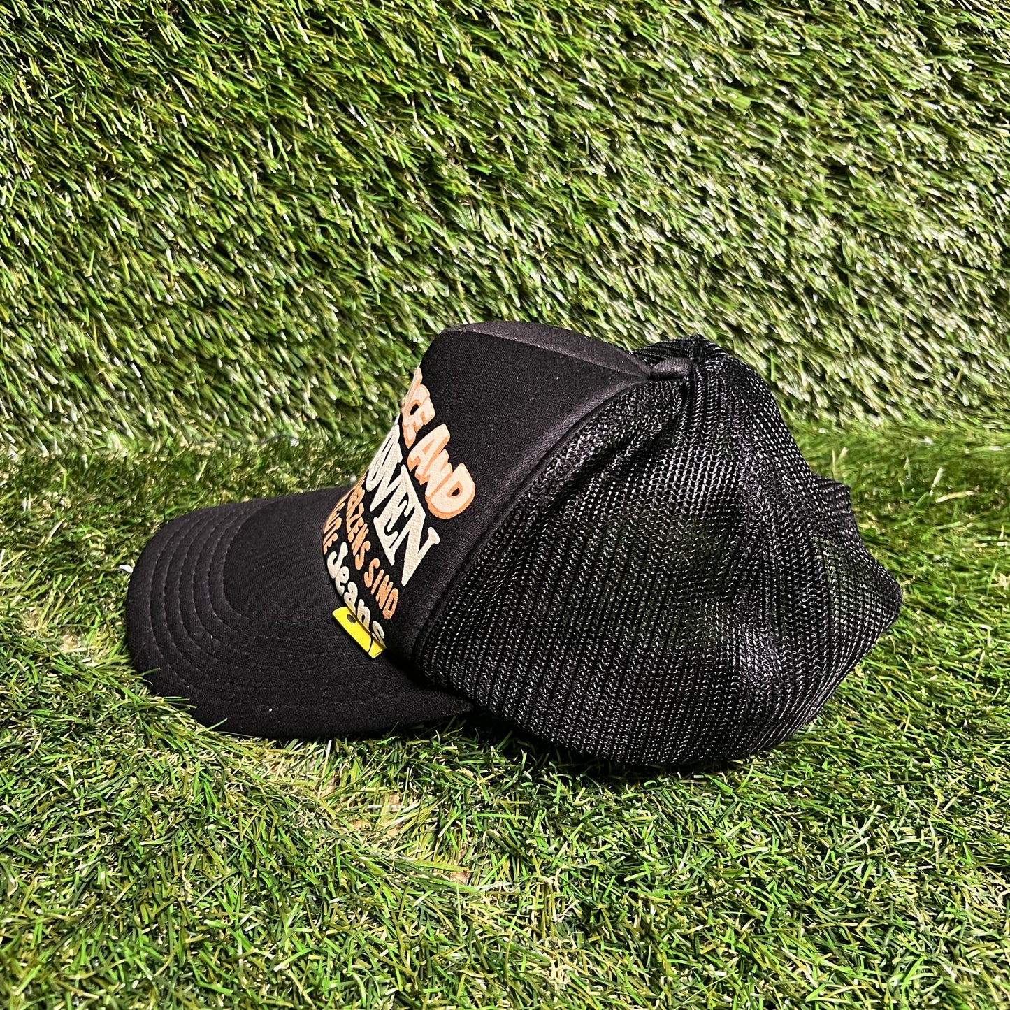 Kapital Beethoven Black Trucker Hat USED x13592