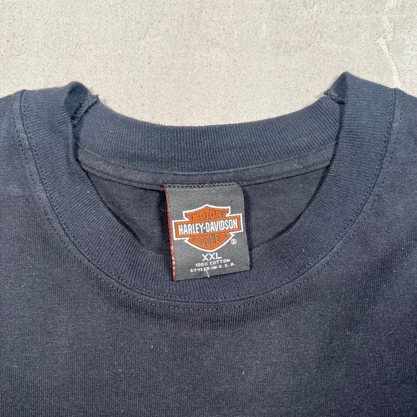 1999 Harley Davidson Black "Sweden" Tee Size XXL USED v17195